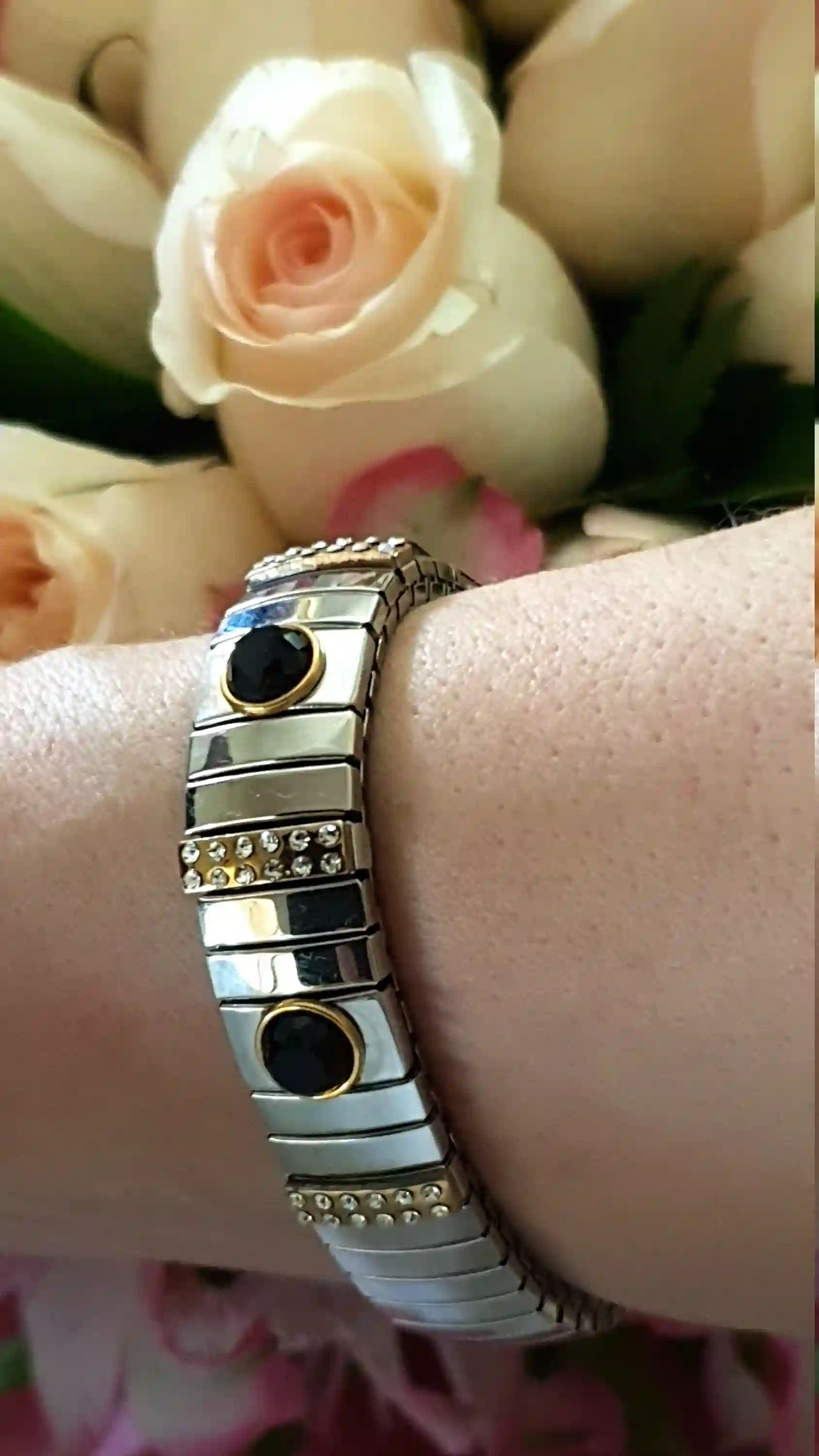 Black Swarovski bracelet/Evening Jewelry/Black Crystal Bracelet/Black Prom bracelet/July Birthstone/Classic Jewelry HANDMADE Swarovski Gift/ 