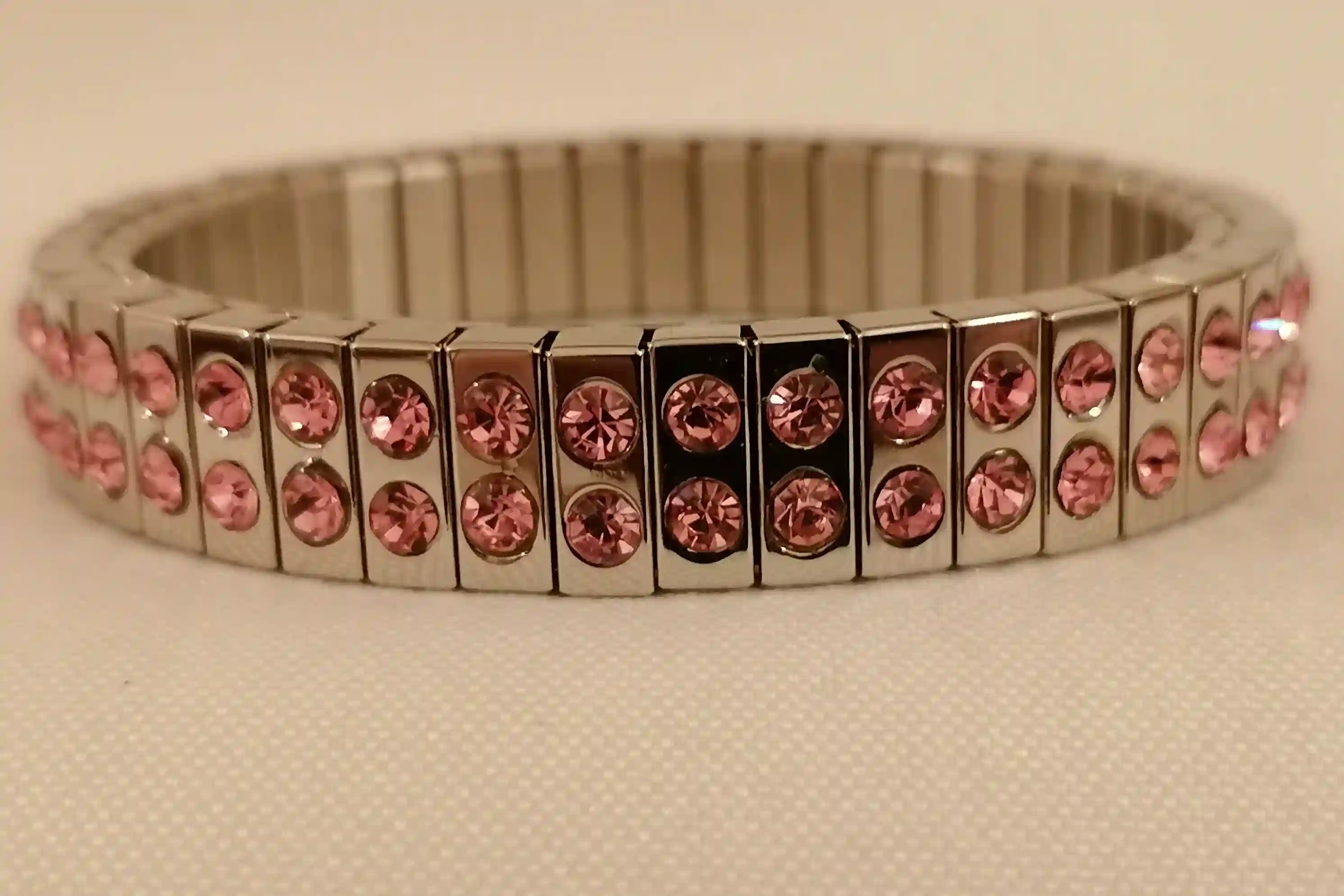 SWAROVSKI Crystal Jewelry Prom Bridesmaid Statement Hot Pink bracelet bangle Gift 24kt GOLD Rose Pink GEM Teenage Girl Pageant Teen bracelet 