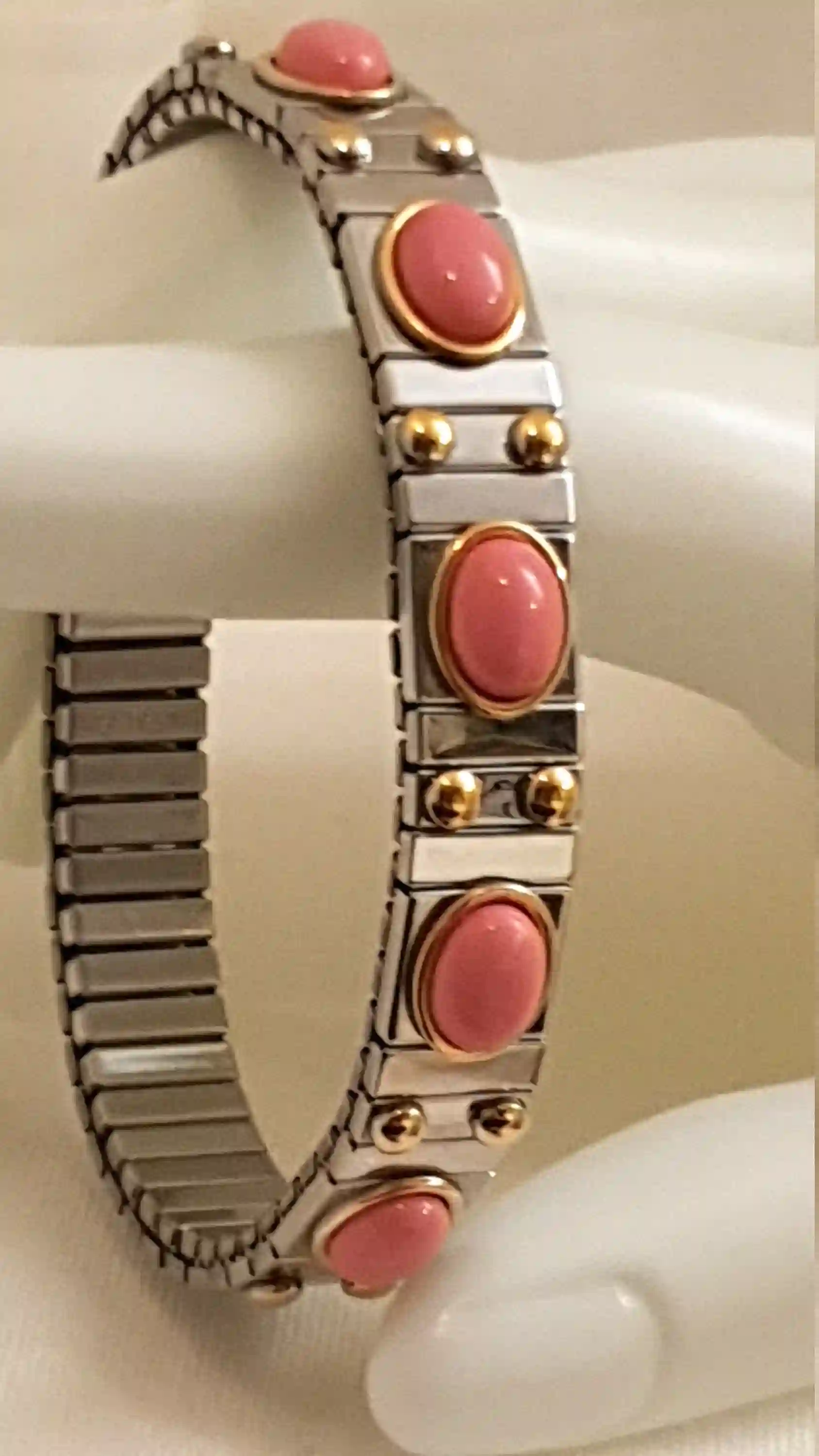 Pink Blush Bracelet/Pink Coral Bracelet/ Coral Gift jewelry/ Simple Bracelet/ Coral Beach Jewelry/ Colorful Bracelet/Coral Bracelet HANDMADE 