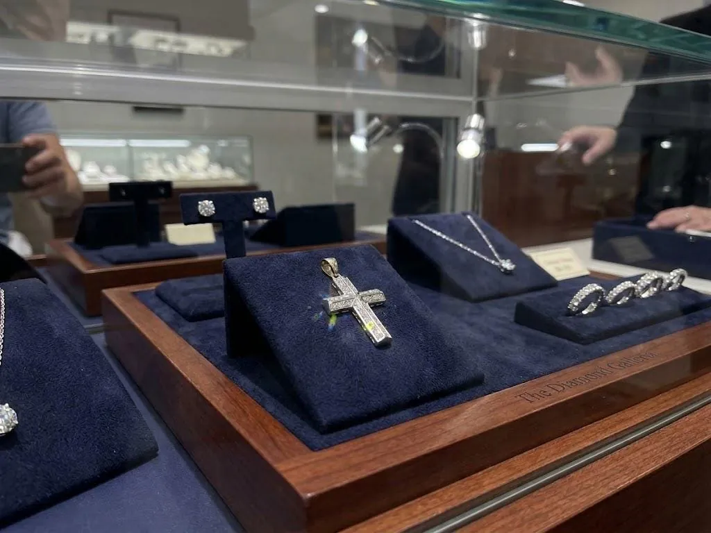 18k Yellow Gold Cross Pendant Natural Diamond Cross Solid 18kt GOLD Cross Necklace Christianity Cross for Christian Graduation Unisex gifts