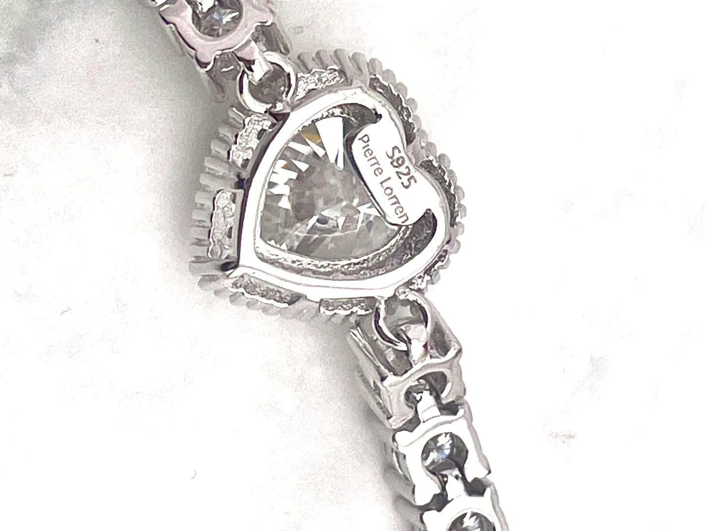4.5ctw CERTIFIED Lab Created Diamond Heart Bracelet Diamond Heart-cut Diamond Bracelet Fine Jewelry 60th Anniversary Gift Handmade