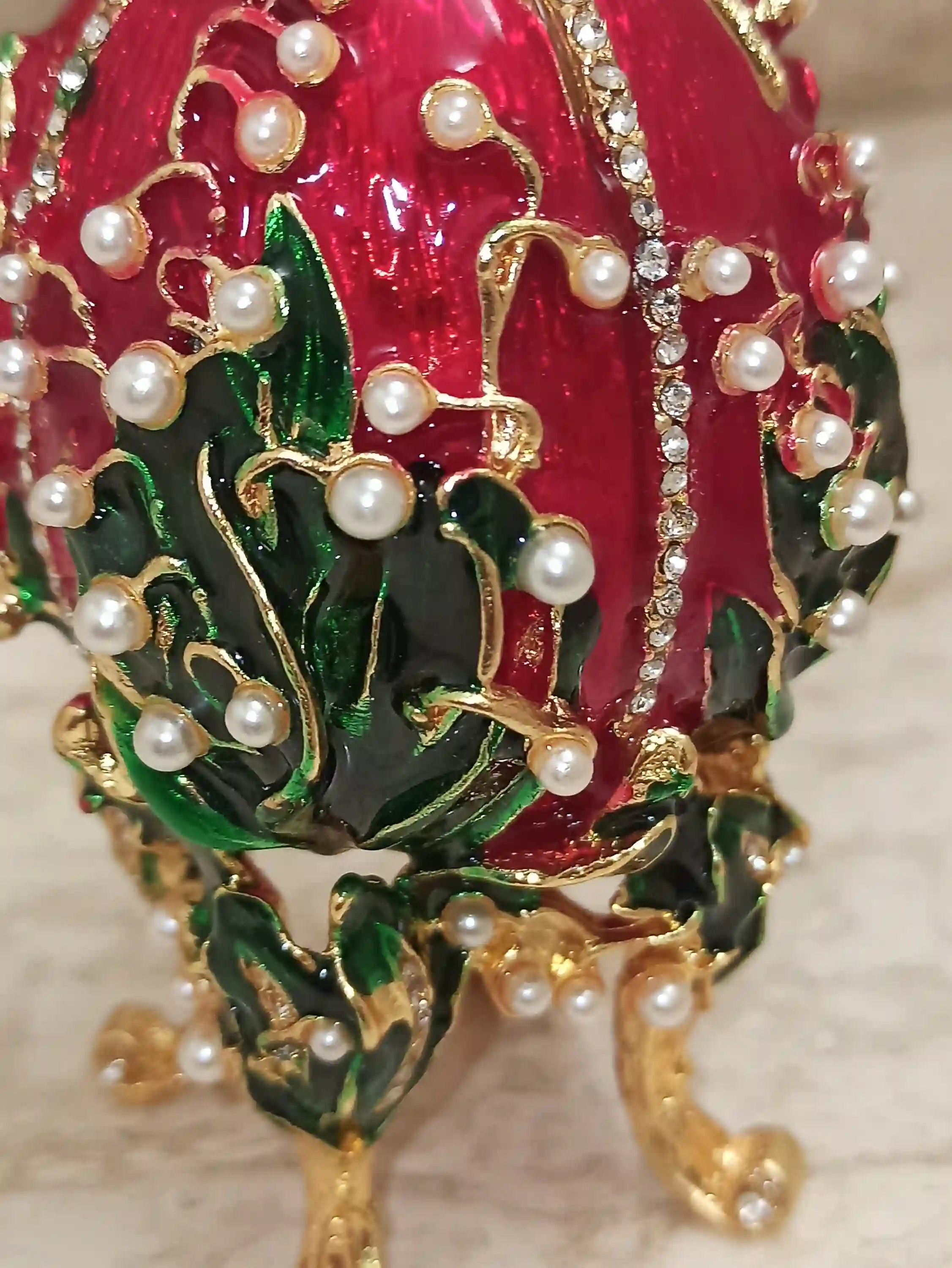 Mens Easter day gift for Him LUXURY Ornaments Couples Present Easter Faberge egg 