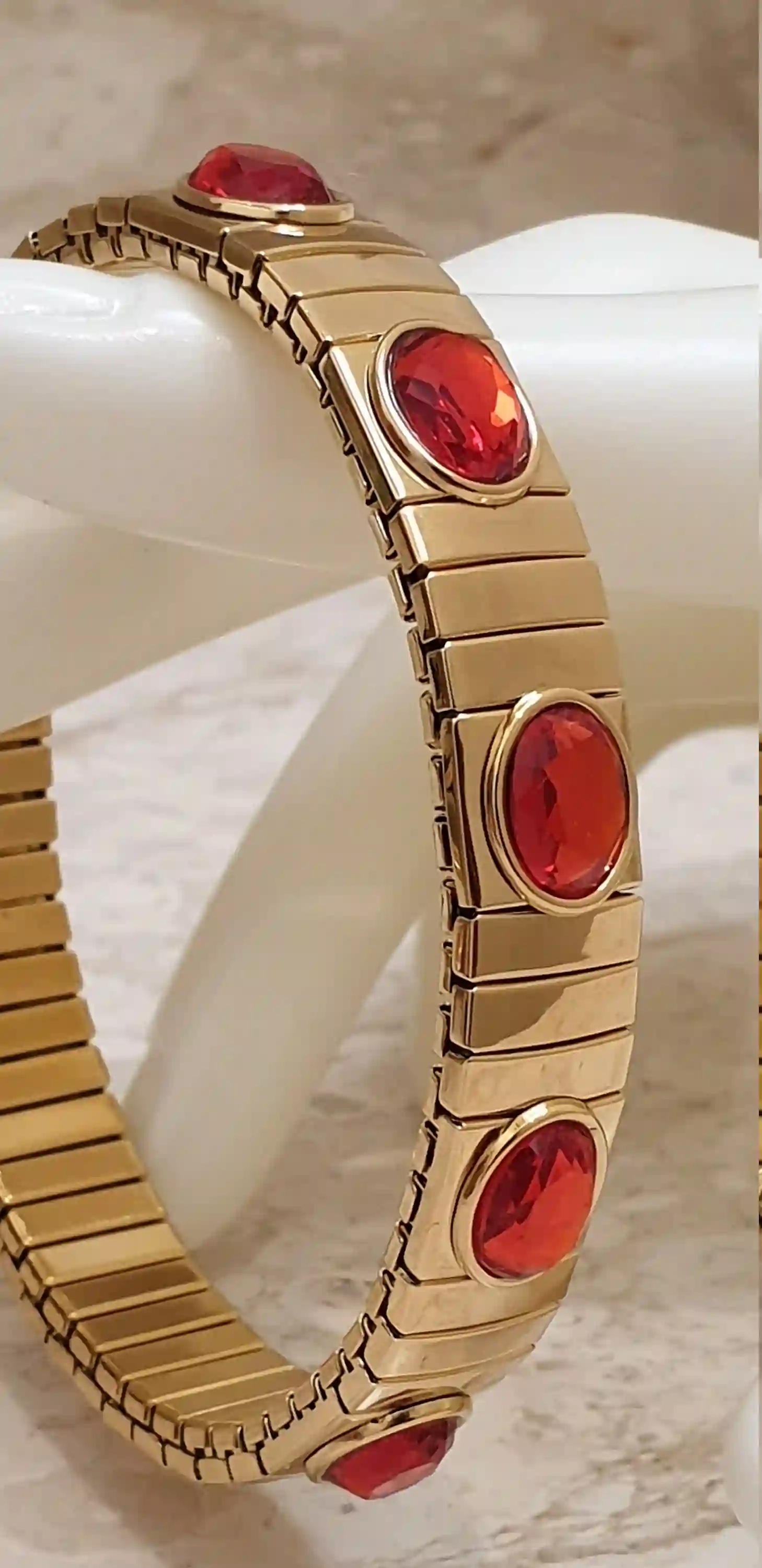 Red Large Easter Ornament Faberge Egg style LOVE Luck & Braclet Ruby Her Pomegranate HANDMADE Jewelry Box 24k GOLD 450 Swarovsk Diamond 10ct 
