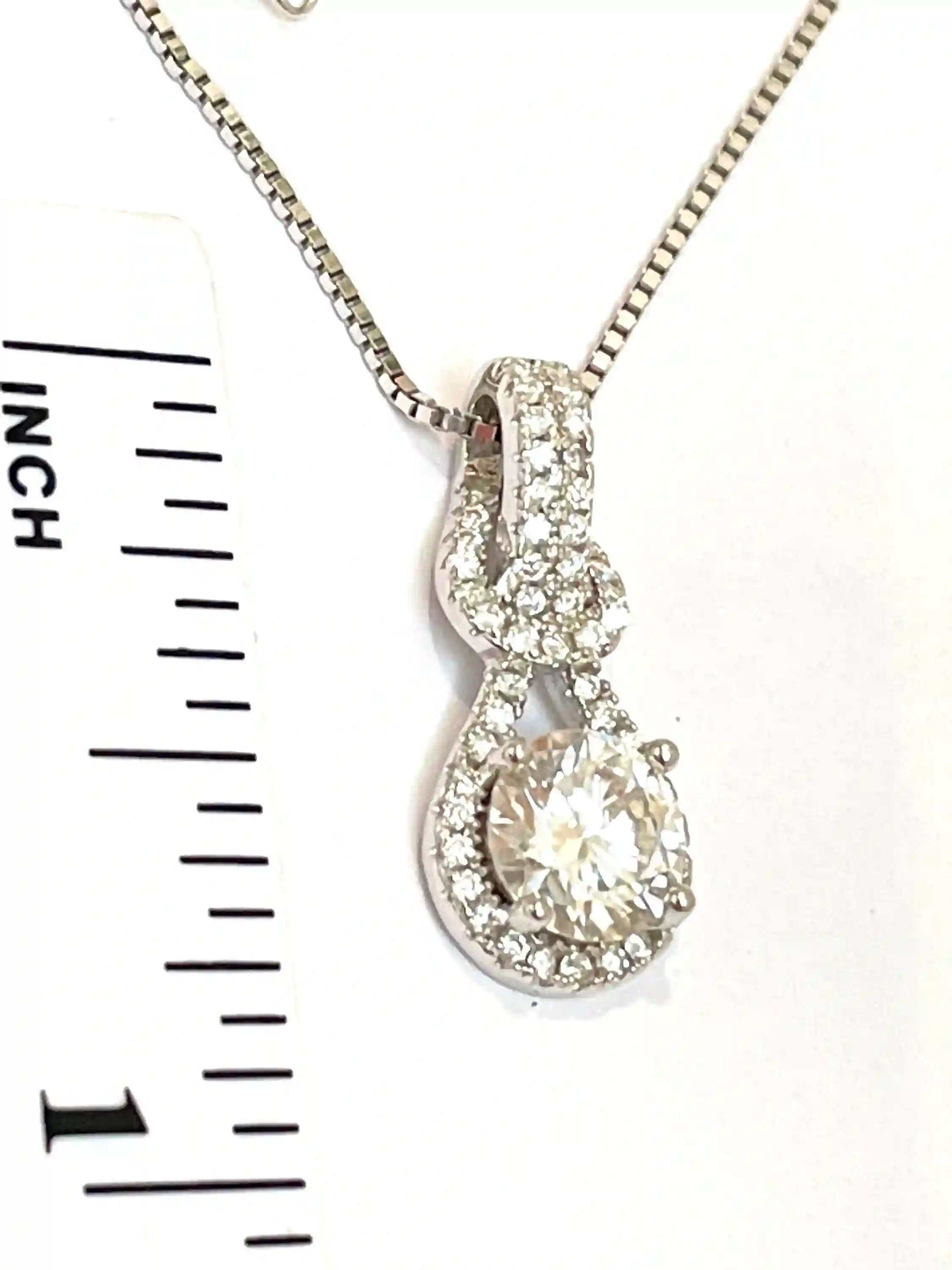 1 carat Valentine's day gift for daughter Diamond Pendant Round Cut Diamond Solitaire Fine Jewelry Valentines day Handmade Diamond Jewelry 