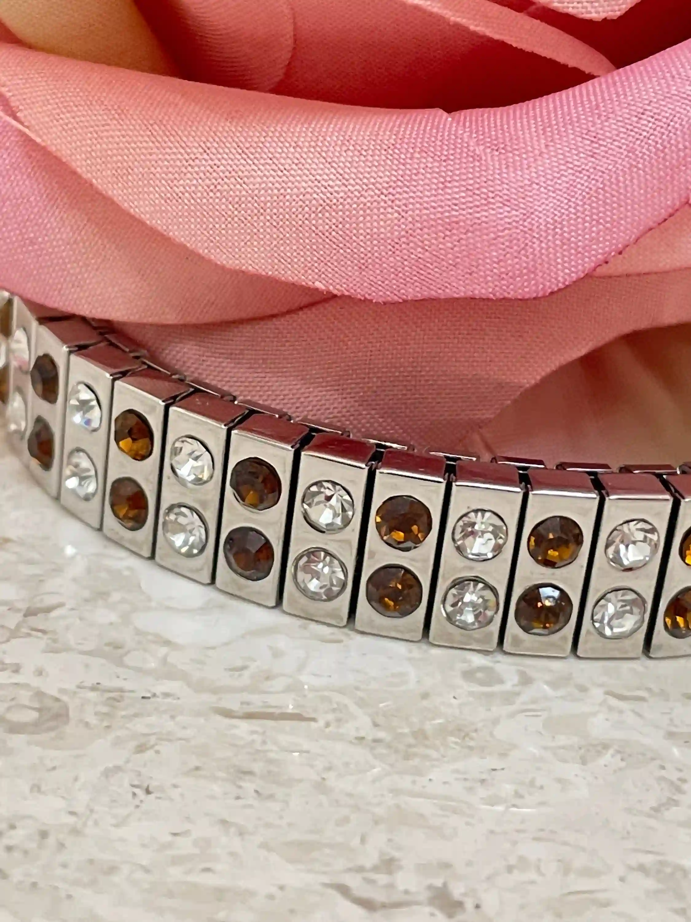 Brown Smoky Topaz Bracelet November Birthstone Gift for her Brown Topaz Bracelet Birthstone Bracelet Jewelry Brown Gemstone Jewelry 