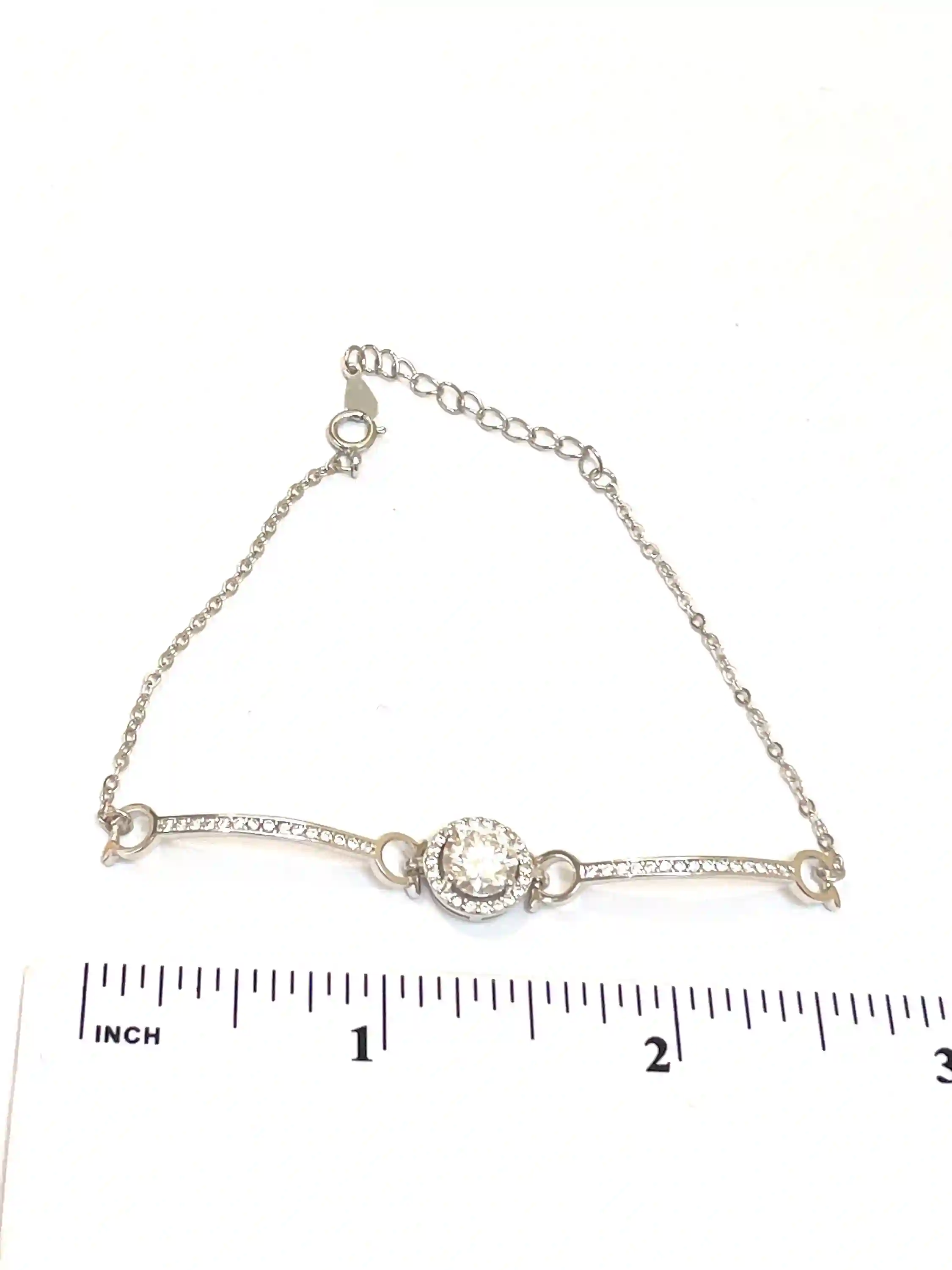 Î©mega Diamond Bracelet Pave Diamond Jewelry Adjustable bracelet 925 Sterling Silver Fine Jewelry Forever Love Gifts for her Valentine's Day 