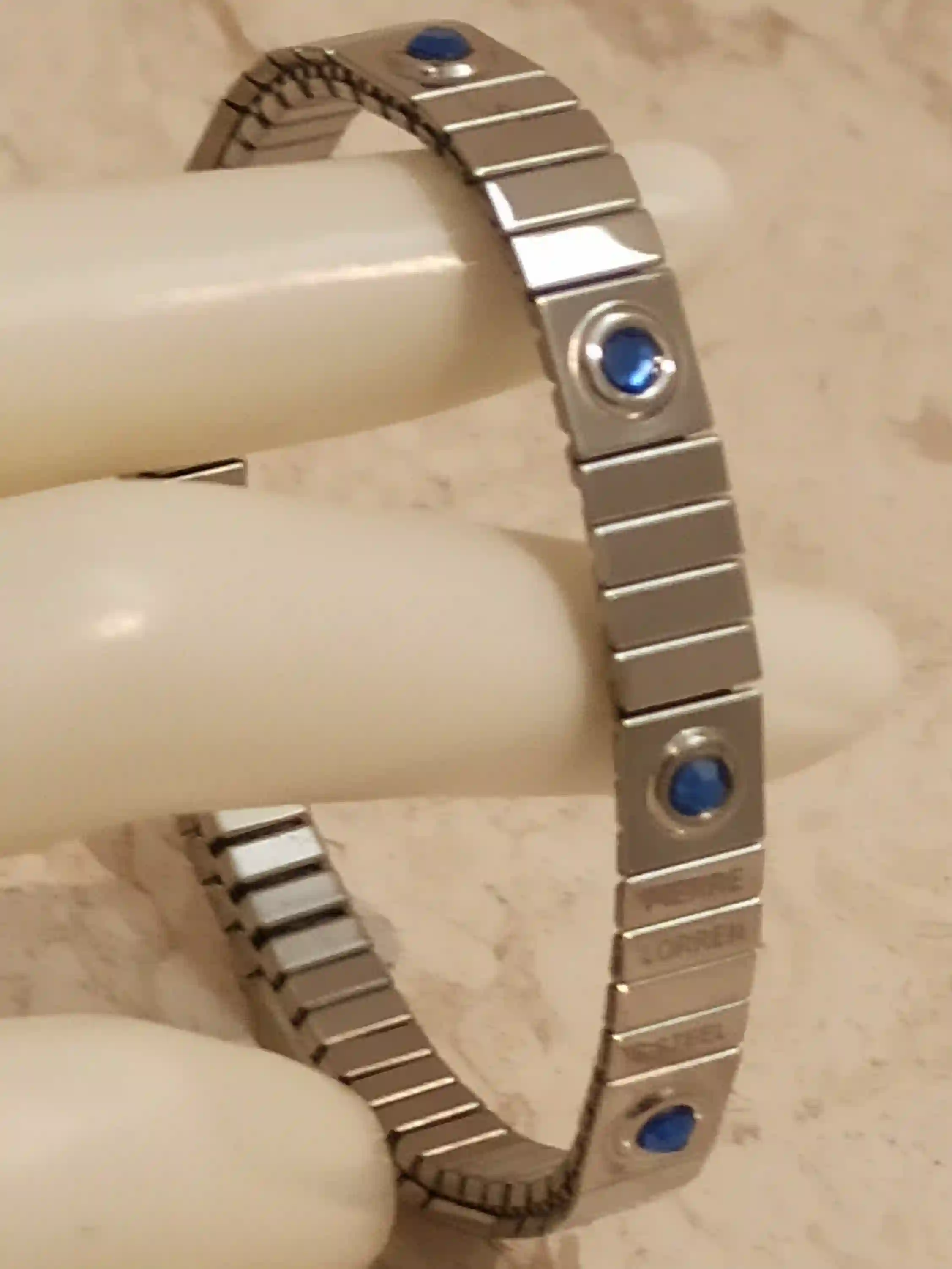 Unisex Sapphire Jewelry /Him and Her Bracelet/Him and Her Jewelry Gift/ Gift for couple Anniversary/Mom Dad Bracelet/Brother Sister Bracelet 