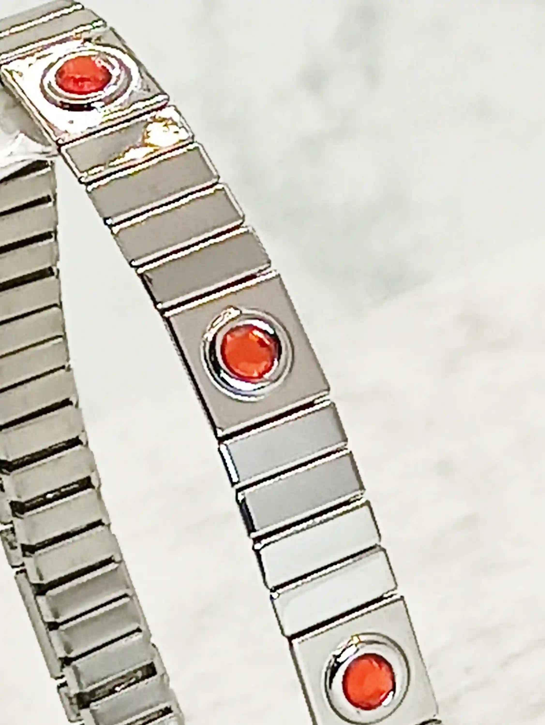 Red Garnet Bracelet SILVER Couple Jewelry January Birthstone UNISEX Gemstone Bracelet HANDMADE Jewellery Everyday Stackable Bracelet 1.35ct 