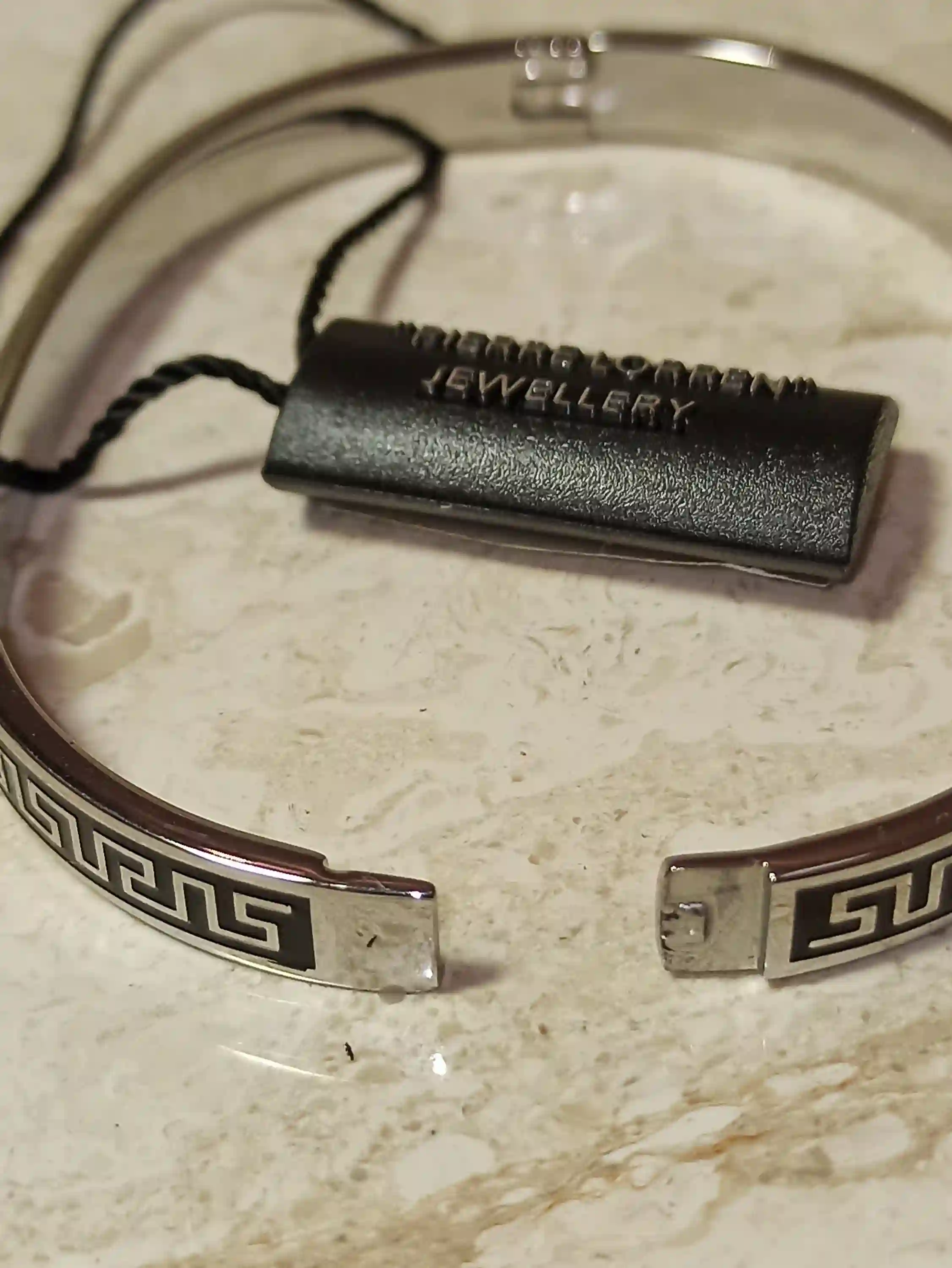 ANCIENT Meander Bangle Bracelet Ancient GREEK Key SILVER Cuff Bangle Greek Statement Bracelet Greek Jewelry Birthday Friendship Couples Gift 