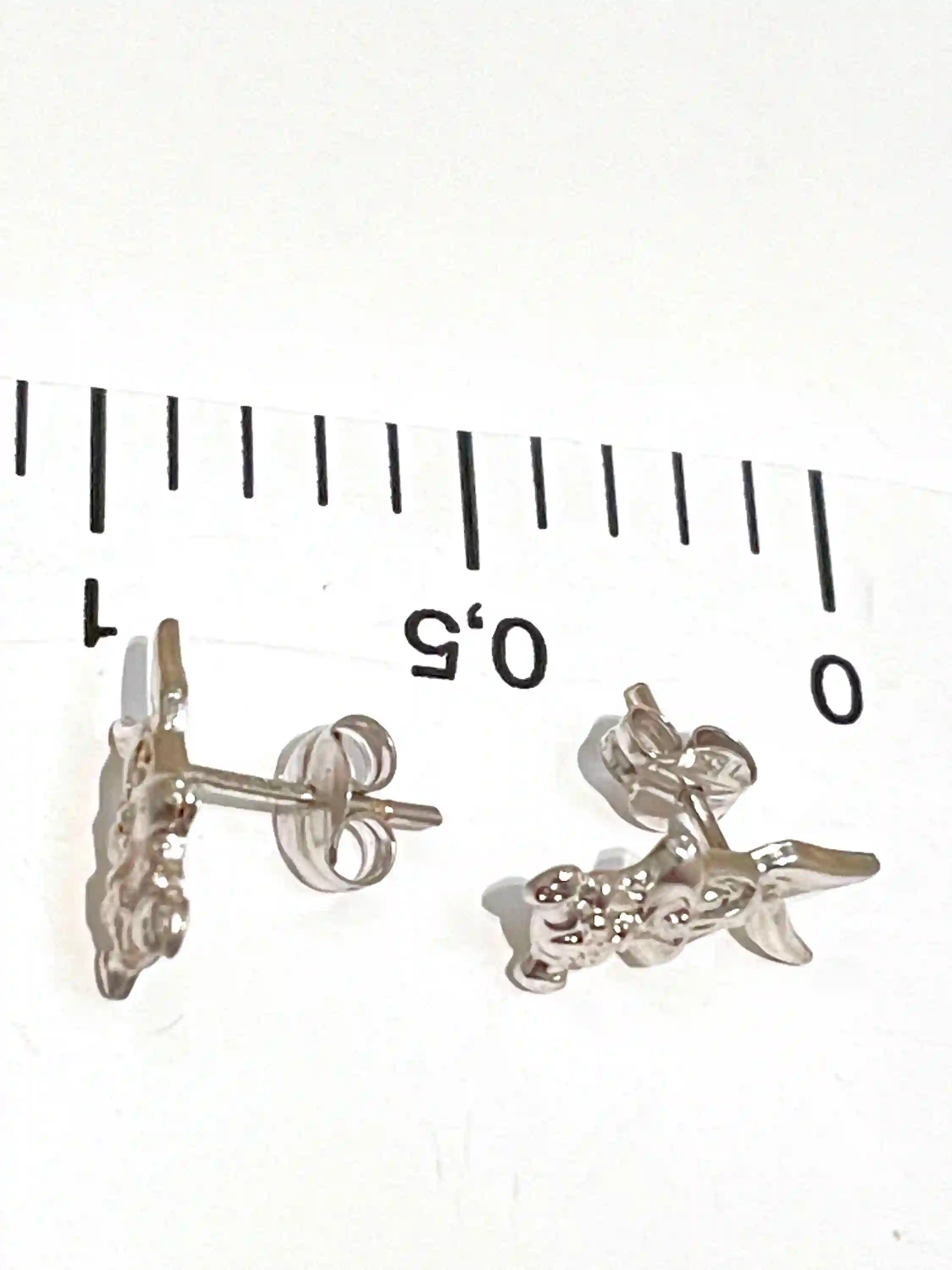 Bugs Bunny Earrings - Bugs Bunny Jewelry - Original Warner Bros -Looney Tunes Earrings - SOLID 18k GOLD - Rabbit Earrings - Rabbit Jewellery 