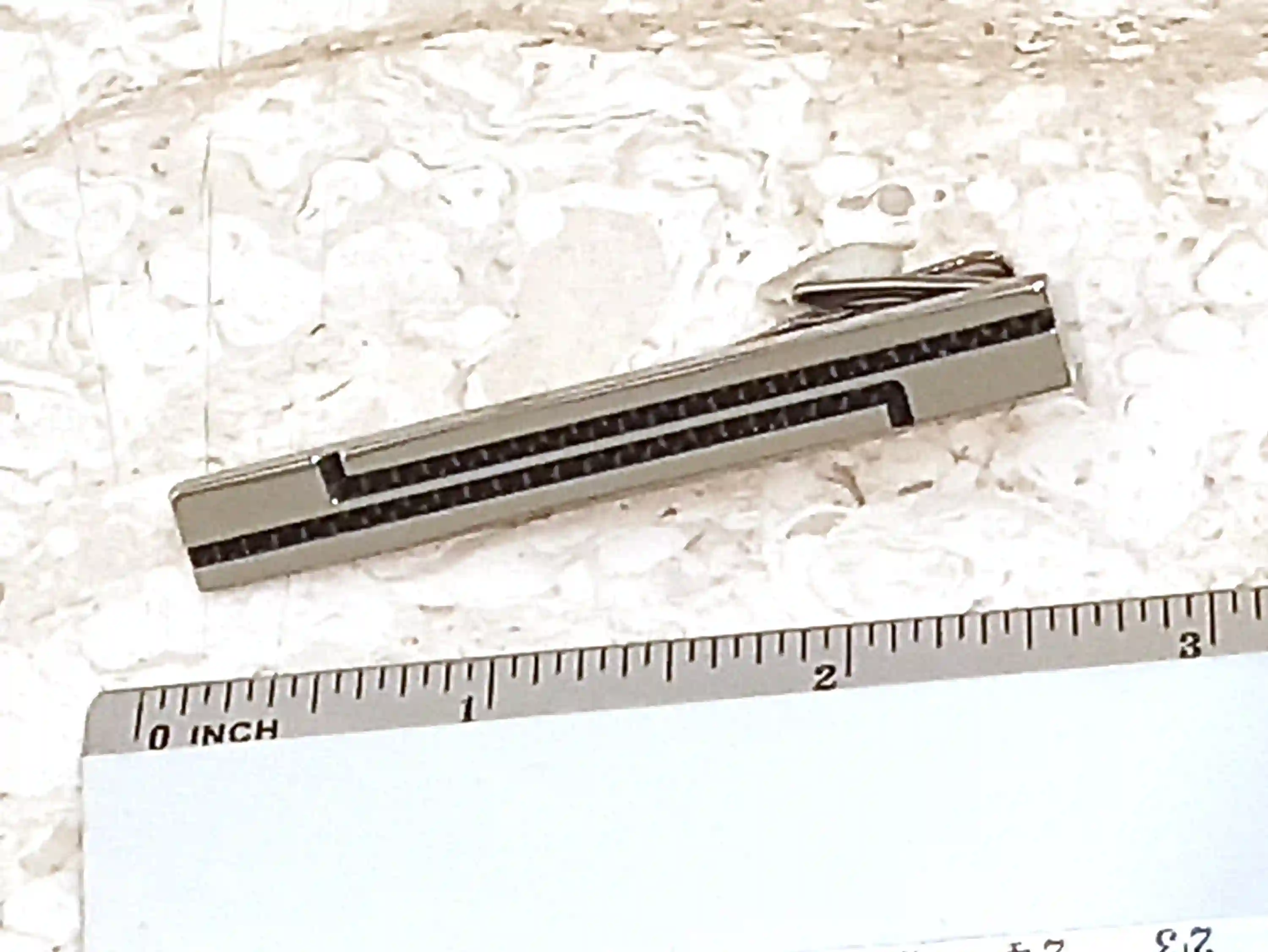 SILVER Tie Clip, Tie Clip for Groomsmen,Tie Clip for Men,Tie Clip for boyfriend,Tie Clip for Son on Wedding Day,SWAROVSKI Tie clip,HANDMADE 