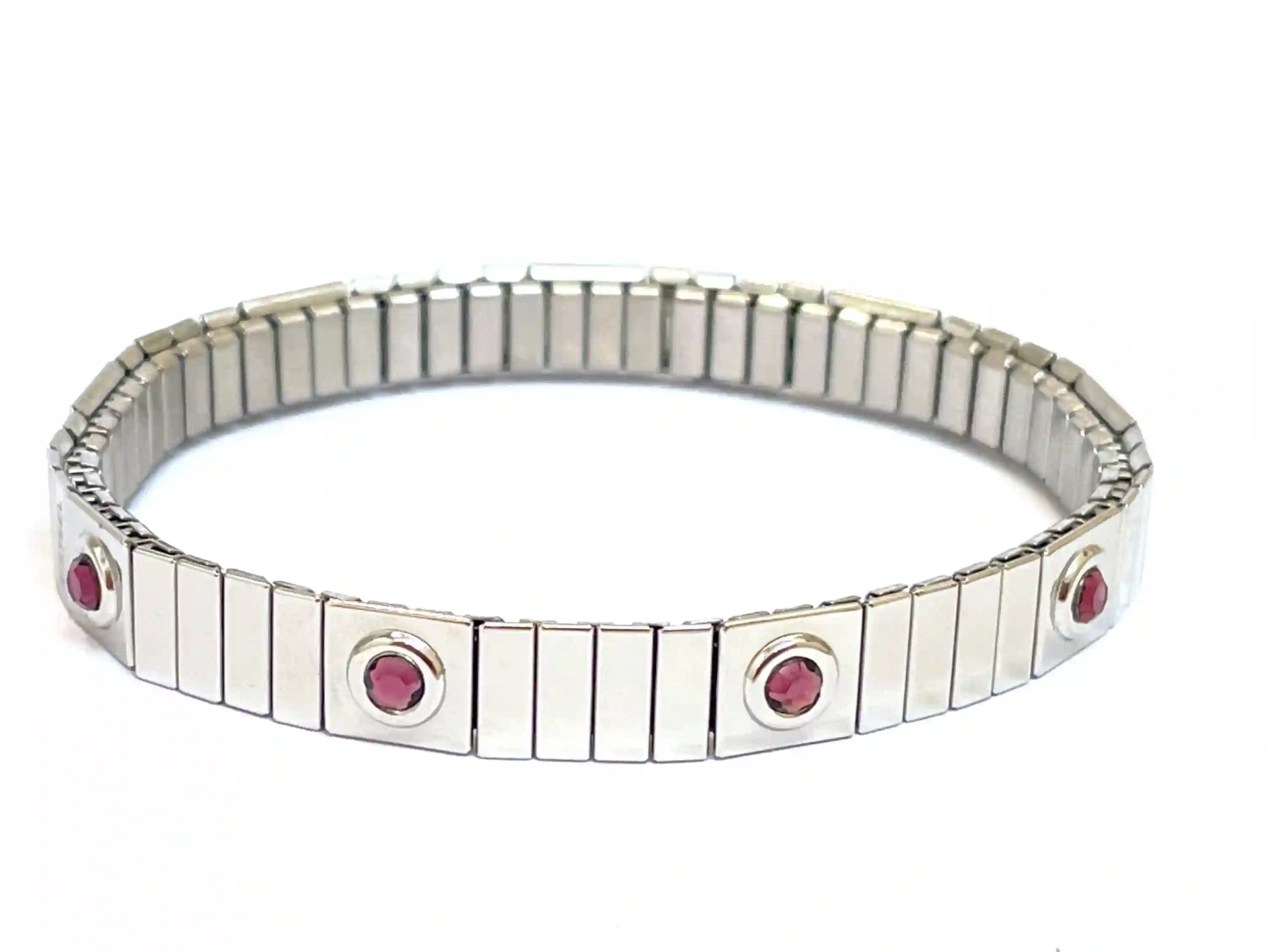 SILVER Bracelet Amethyst bracelet Gemstone Jewelry Amethyst Jewelry Silver Amethyst Jewellery Purple bracelet Tennis Bracelet gift for her 