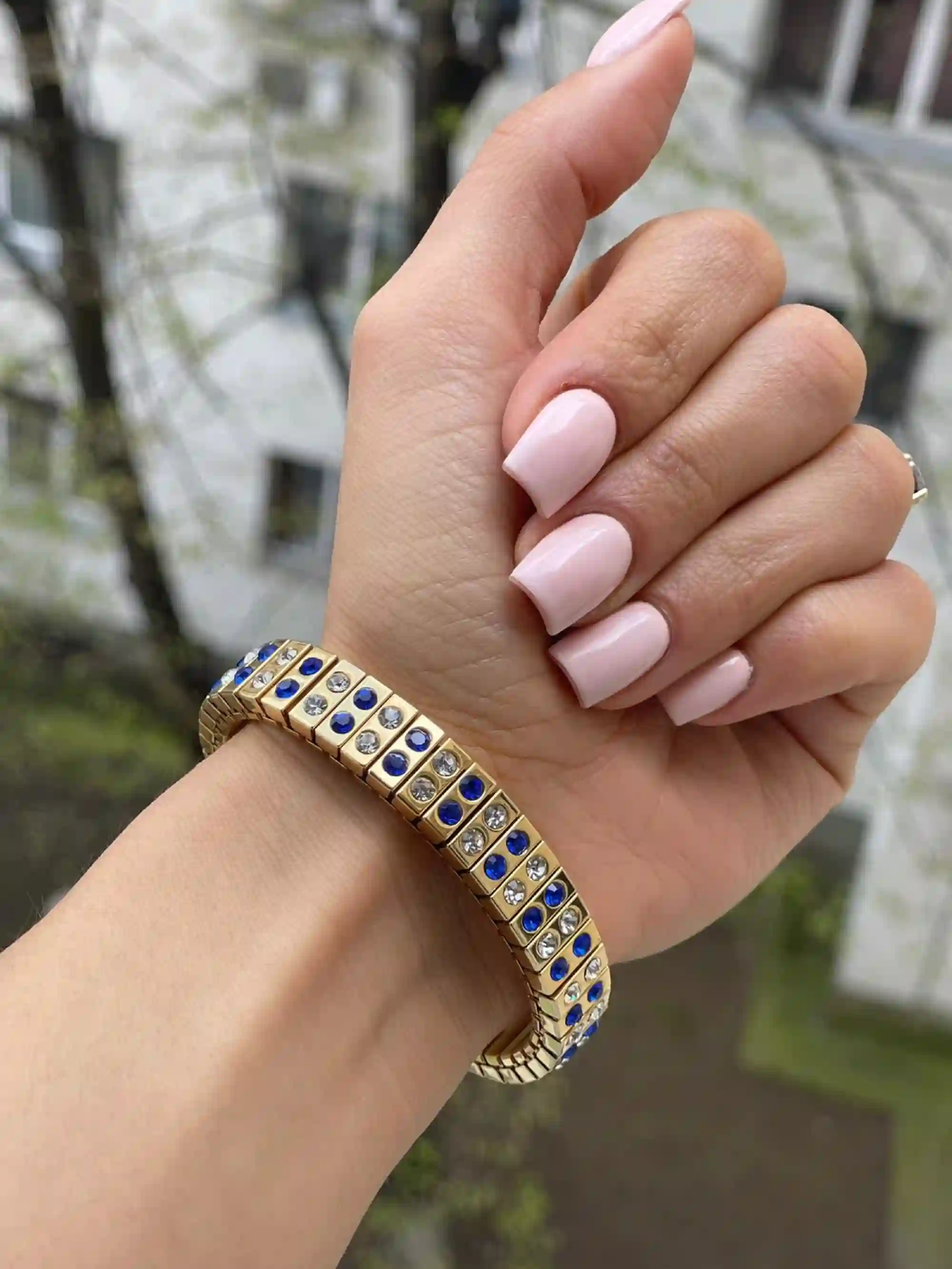 Faberge-Style Egg Jewelry box, Plus Faberge NECKLACE, Austrian Crystal Sapphire BRACELET, 24k GOLD, Musical, Graduate, Birthday Gift Wife New Mom 