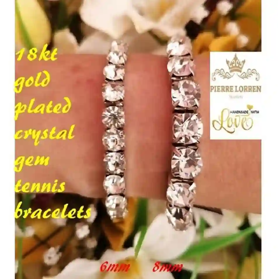 18k White Gold Plated Diamond 79.2ct Tennis Bracelet/Diamond Tennis bracelet for women/Bridal Bracelet Gift/Bridesmaid Bracelet Gift for Her 