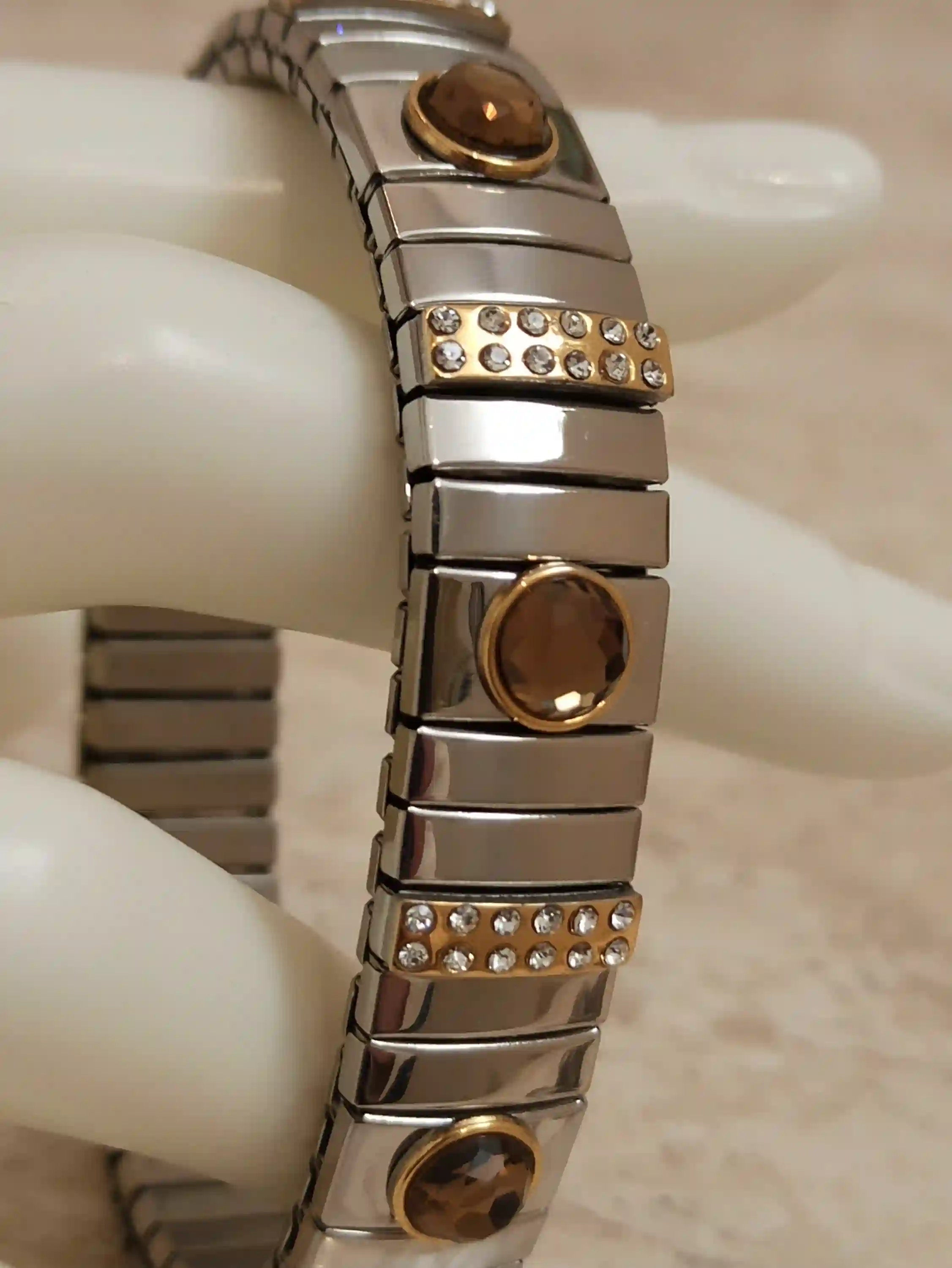 Smoky Quartz Jewelry /Smokey Quartz Bracelet/Jewelry Gift for Women/Swarovski Bracelets for women/Brown Gem Jewelry Silver bracelet women/ 