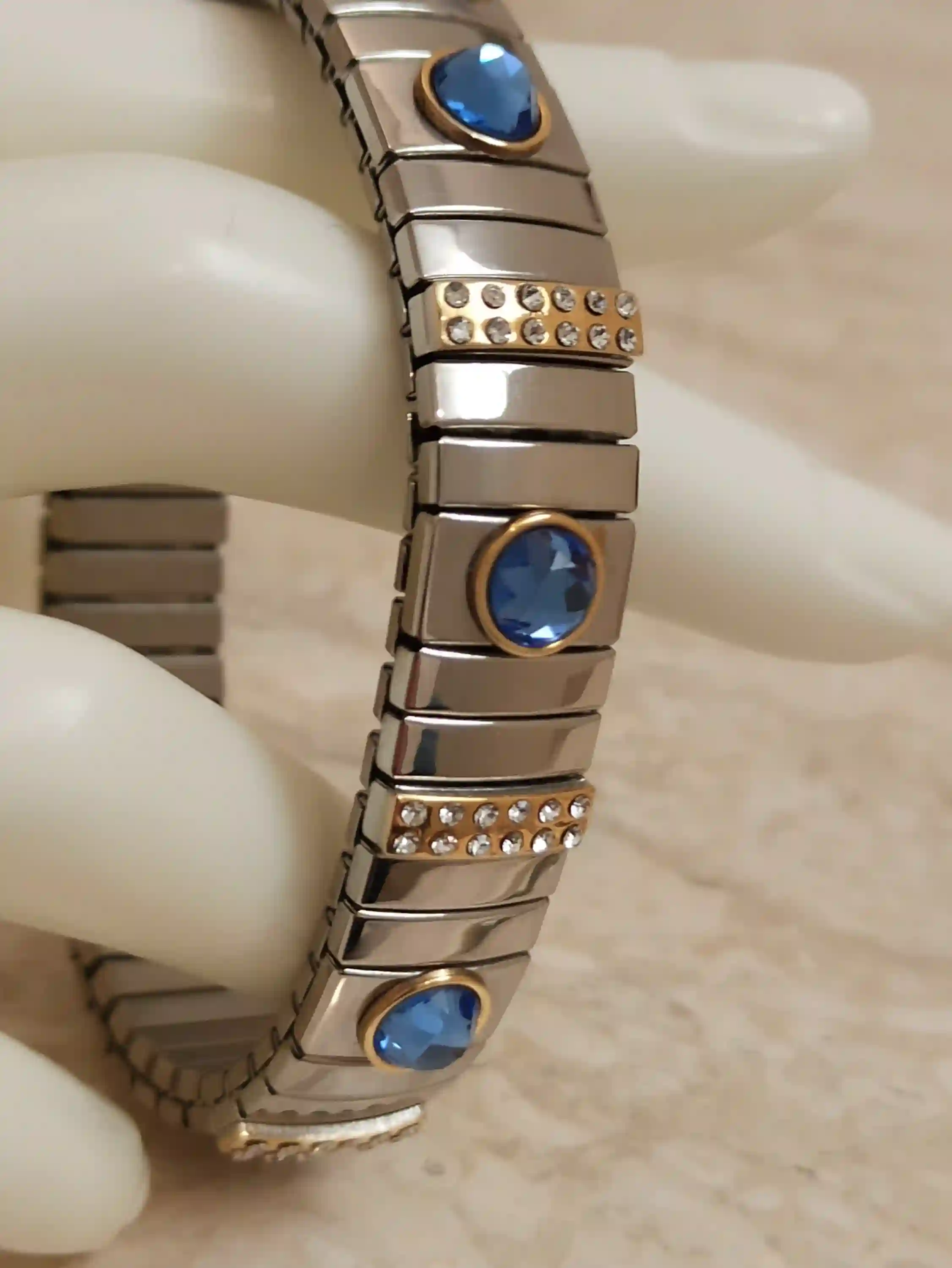 Sapphire Bracelet/ Bridesmaid bracelet /Swarovski Crystal Bracelet/Blue Sapphire Bracelet/September Birthstone Jewelry Gift/Sapphire Jewelry 