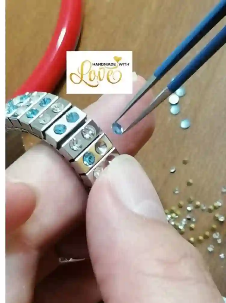 Ladies Bracelet WEDDING gift ideas BRIDAL bangle GOLD diamond Stretch Swarovski Crystal bracelet 24K Gold Evening Formal Womens Jewelry Gift 