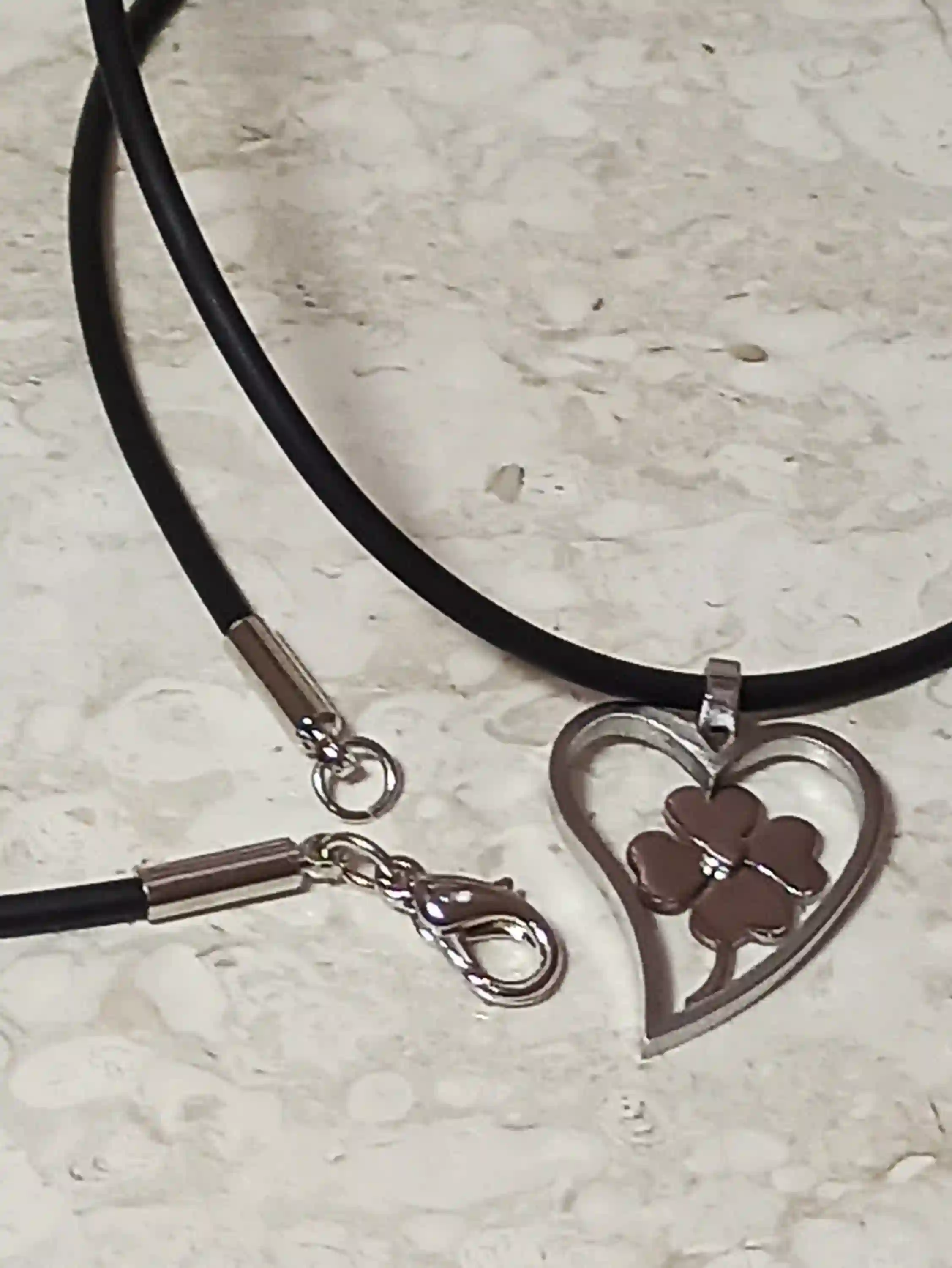 Silver Heart Forget me not Necklace Gift for women/Flower Heart Pendant/Romantic Gifts for Her/Romantic necklace gifts forgetmenot necklace 