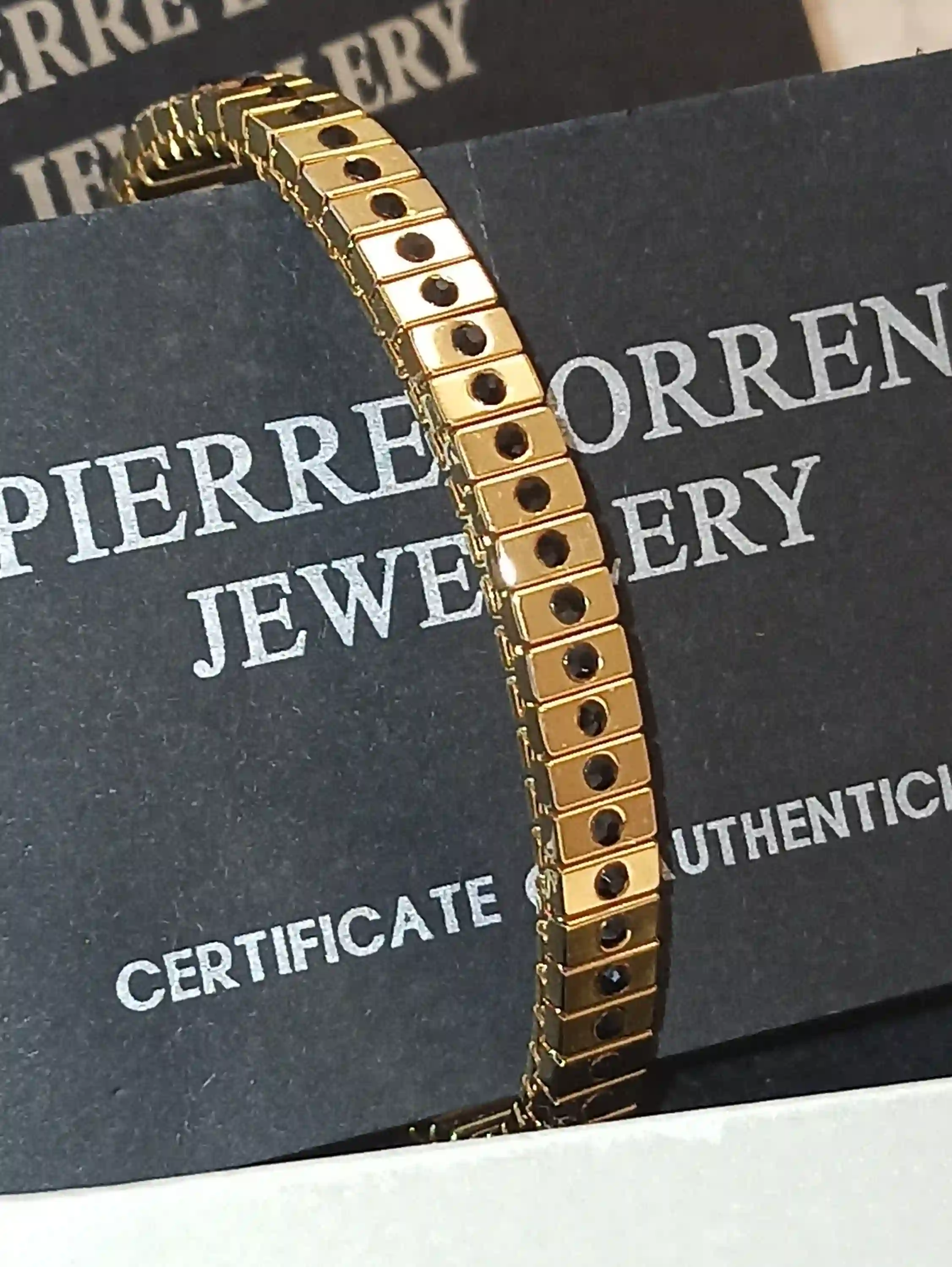 24k Gold bracelet women 1.2ct Swarovski Diamond Gold Bridal Shower Gift Swarovski bracelet stretch Gold Statement Jewelry Her Birthday gifts 