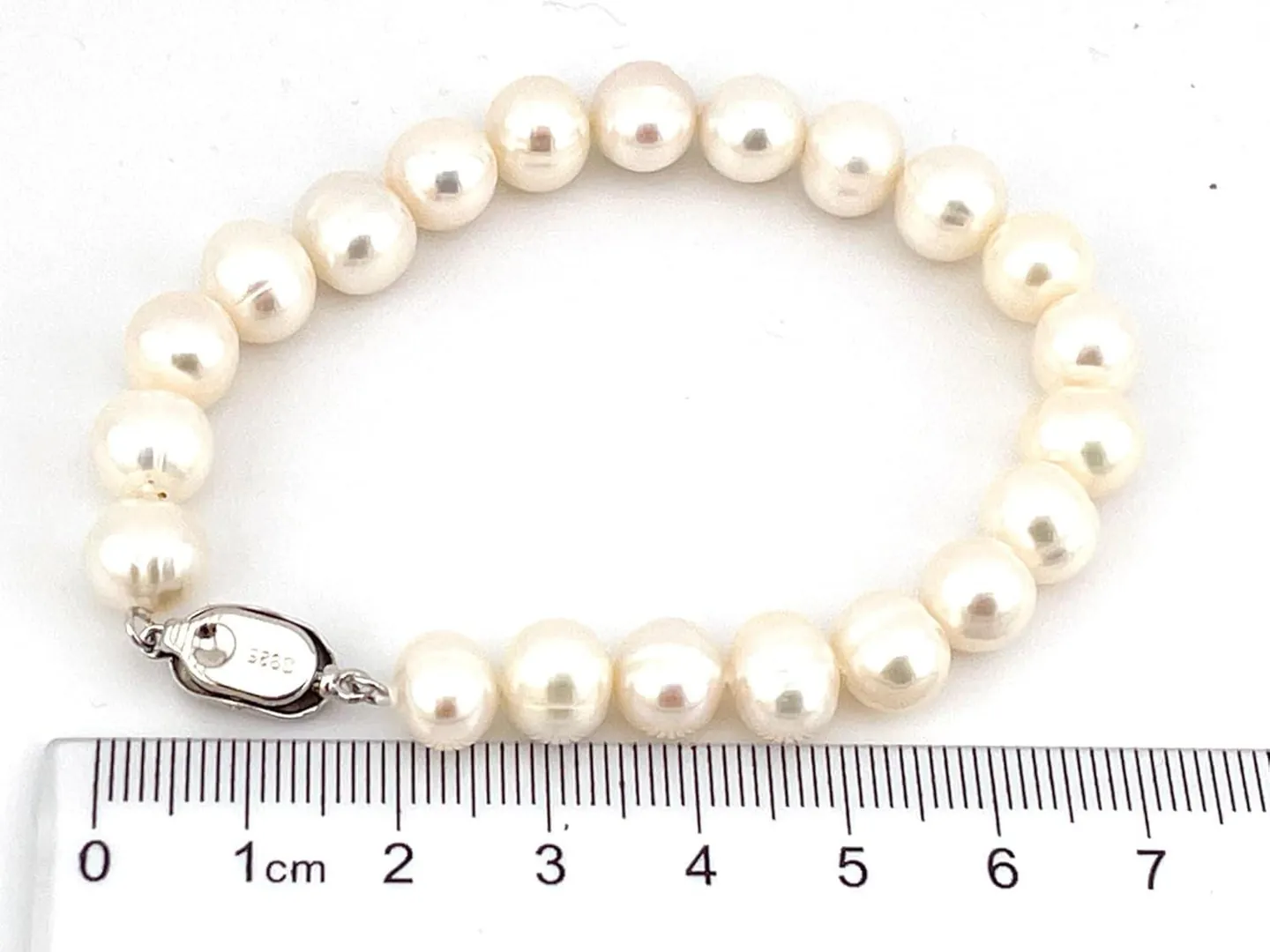 Akoya Pearl Bracelet Japan South Sea Pearl Bracelets Cultured Pearl Bracelets Pearl Jewelry 18k White Gold Vermeil Birthday Prom Gift for Her