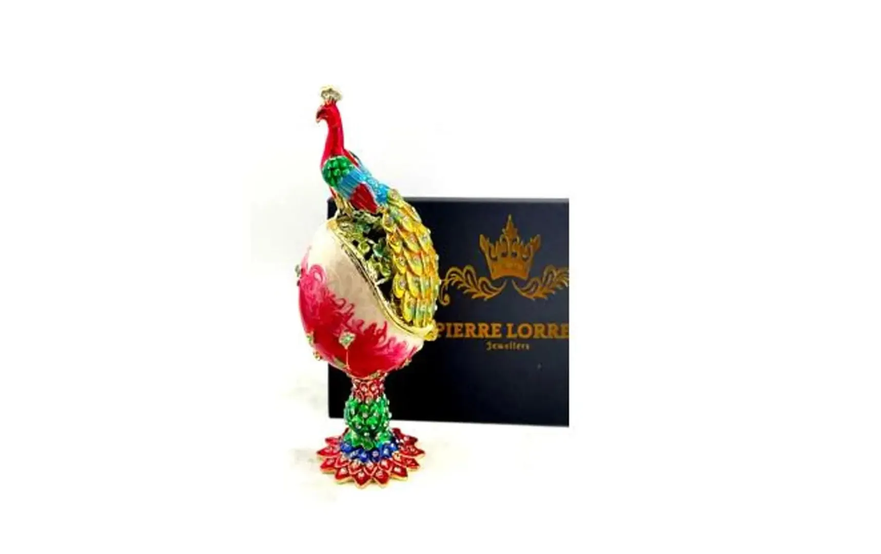 Red Sparkle Rose - Original 24k Gold Pure Gold Rose - Real Rose with Certificate Handmade by Pierre Lorren