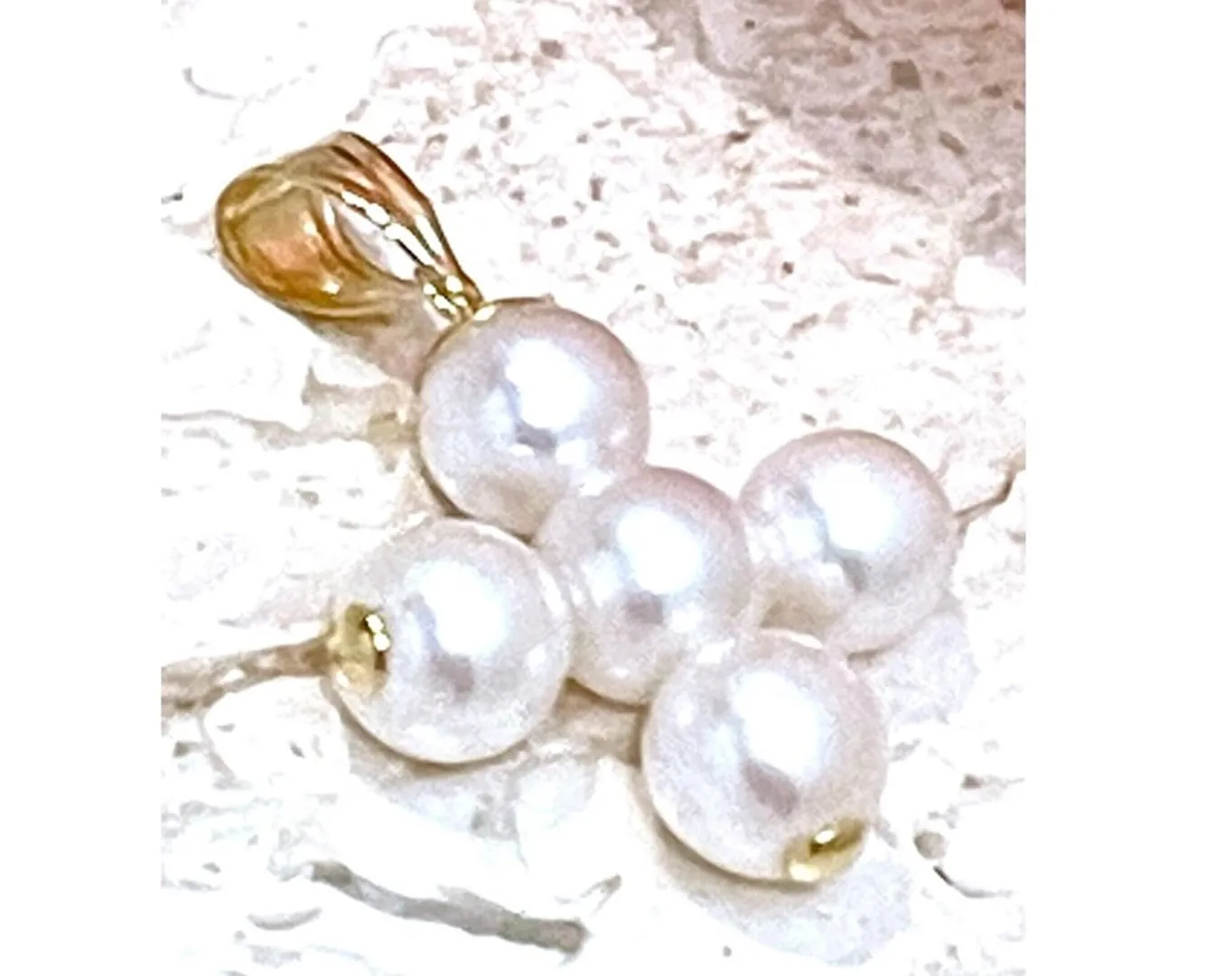 Akoya Pearl Cross Religious Charm gift for her. Cross Pendant Christian Jewelry. Christianity gift. Pearl Crucifix for Baptism, Confirmation, Easter.