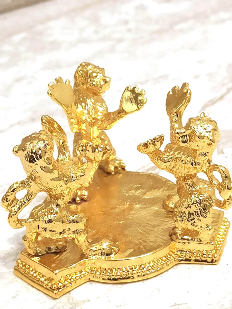PierreLorren Faberge Egg Designer 5-Star Pure Gold Home Decor Faberge Style Decorative Box & Her Diamond Bracelet Ruby Anniversary Christmas
