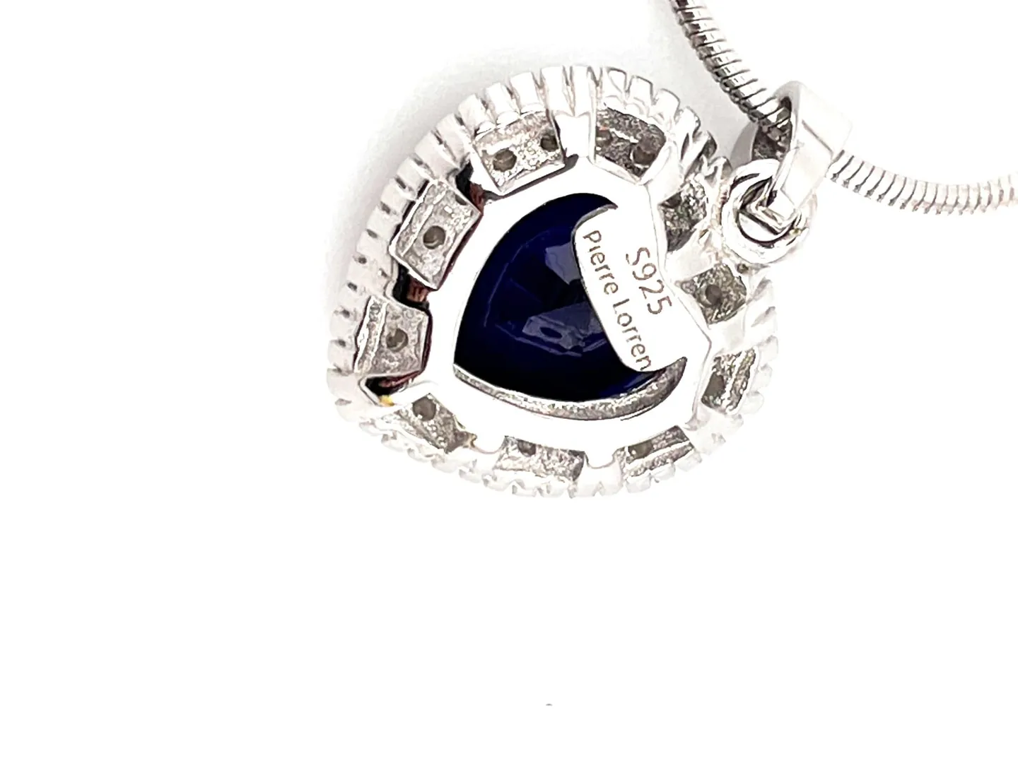 2 ctw CERTIFIED Natural Sapphire Heart Pendant Diamond Necklace Blue Sapphire Heart-cut Sapphire Diamond Necklace Jewelry 3.5 ctw Valentine