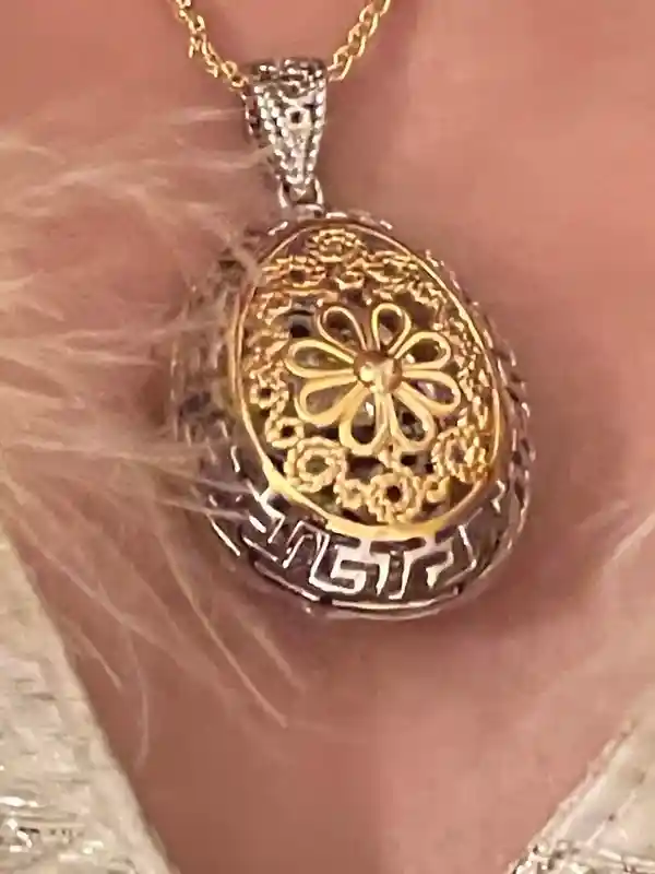 3 carat Diamond Meander Pendant Greek Key Jewelry Gold Meander Necklace for women Ancient Greek Jewelry Infinity Meander Infinite Luck Gift 