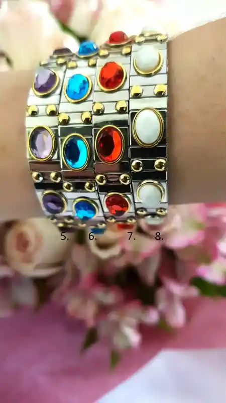 Citrine bracelet, Citrine Jewelry, Silver Gem bracelet, Î’racelets for women, November birthstone,Crystal bracelet, Pierre Lorren Jewellery 