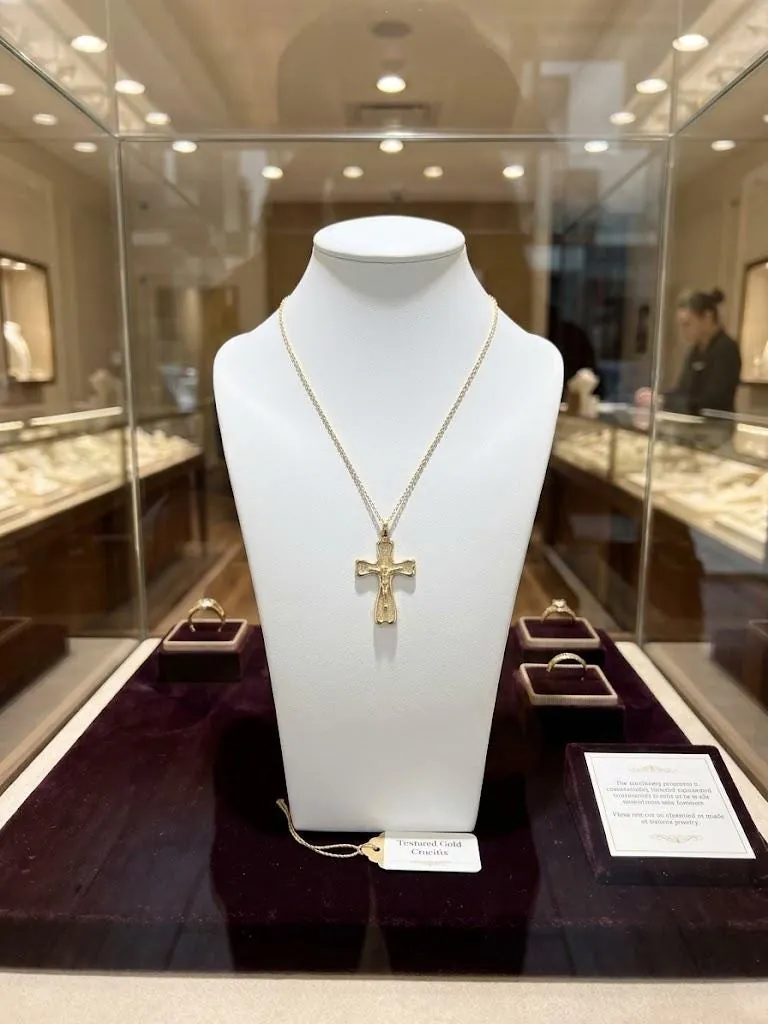18kt Yellow Gold Cross Pendant Solid 18k GOLD Cross Necklace Christian Father gift Crucifix Cross for Men Cross for Son Graduation Birthday