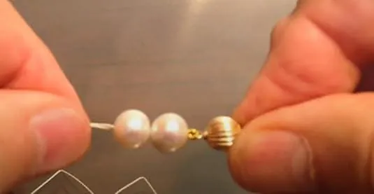 One of a Kind Natural Pearl Necklace Fine Jewelry Silk Hand Knotted Pearls 17