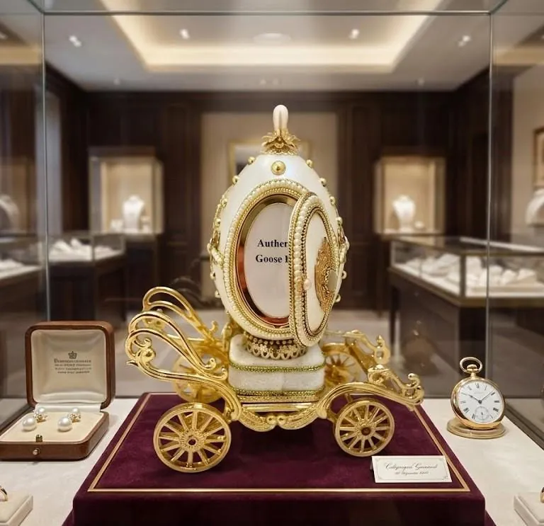 One Of A Kind 1986 Vintage Faberge Music Box Faberge Egg Box Natural Egg 40th Wedding Gifts for the Couple Bridal Shower Daughter In Law