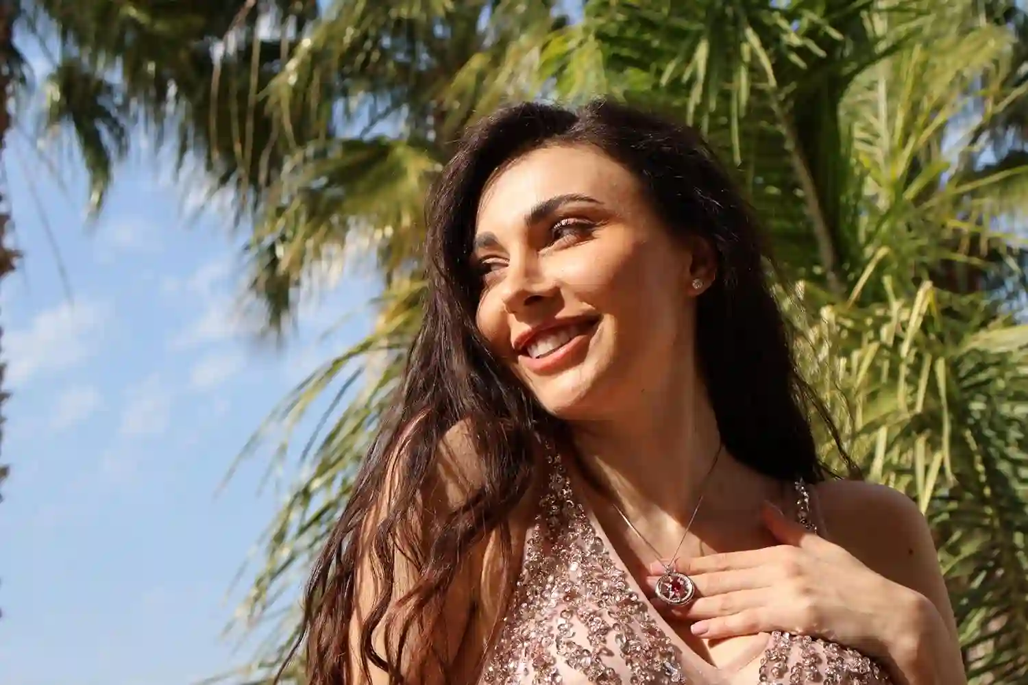 2 carat Diamond Ruby Compass Jewelry Ruby Pendant Ruby Necklace Ruby Anniversary Diamond Ruby gift for Mom 40th Wedding Anniversary 18k Gold 