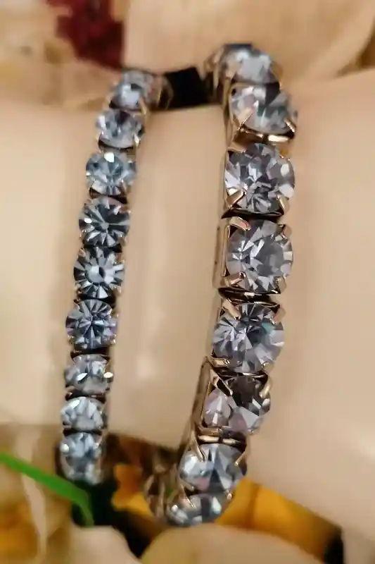 Something Blue Bracelet / Wedding Something Blue Jewelry /Bride Something Blue / Something Blue for the Bride / Bridesmaid Tennis Bracelet 