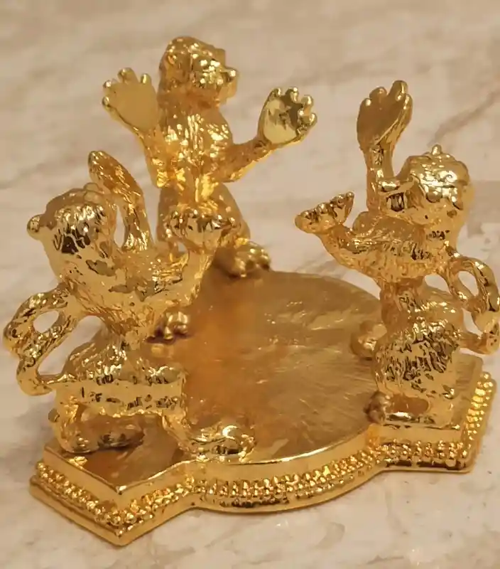 Faberge egg Trinket box Fabrege style 24K GOLD IMPERIAL Lions 200 Austrian Crystals HANDSET Diamonds 2ct Bracelet Faberge Egg Jewelry box 