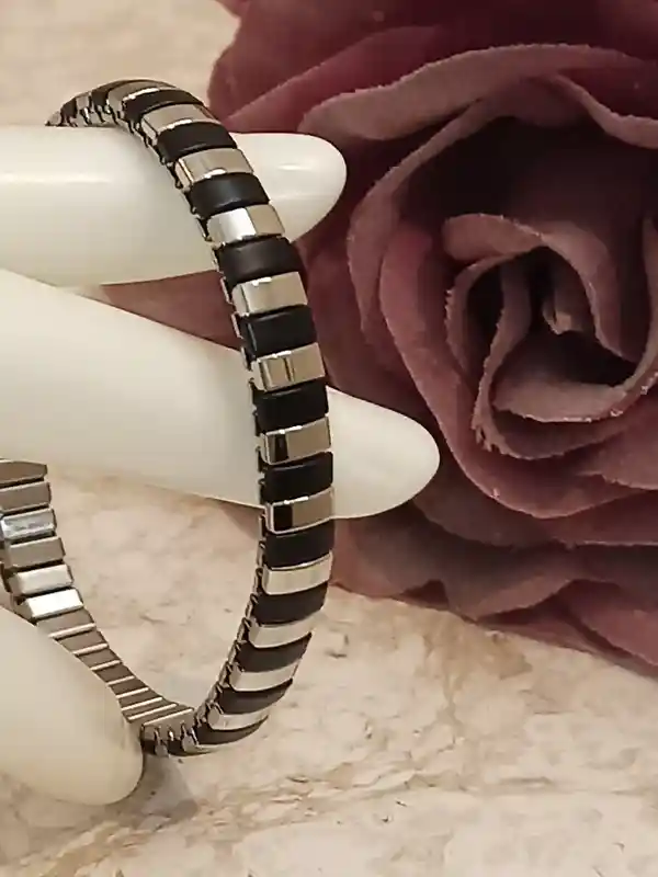 SILVER ONYX,Grief Jewelry/HANDMADE,Grief bracelet/Sympathy bracelet/Sympathy Jewelry/Condolence Gift/Condolence Bracelet/Condolence Jewelry/ 
