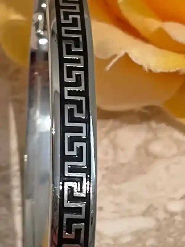 Silver Greek Key Jewelry/ Graduation gifts for her/ MEANDER Bracelet for women / Ancient Greece Gift/Symbolic Prosperity Luck Life Love/ 5mm 