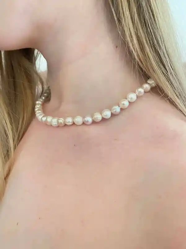 Fine Jewelry Timeless Pearls Necklace Japanese Akoya Pearl Real Cultured Freshwater Pearl Jewelry for women Necklace Graduation Gift for her 