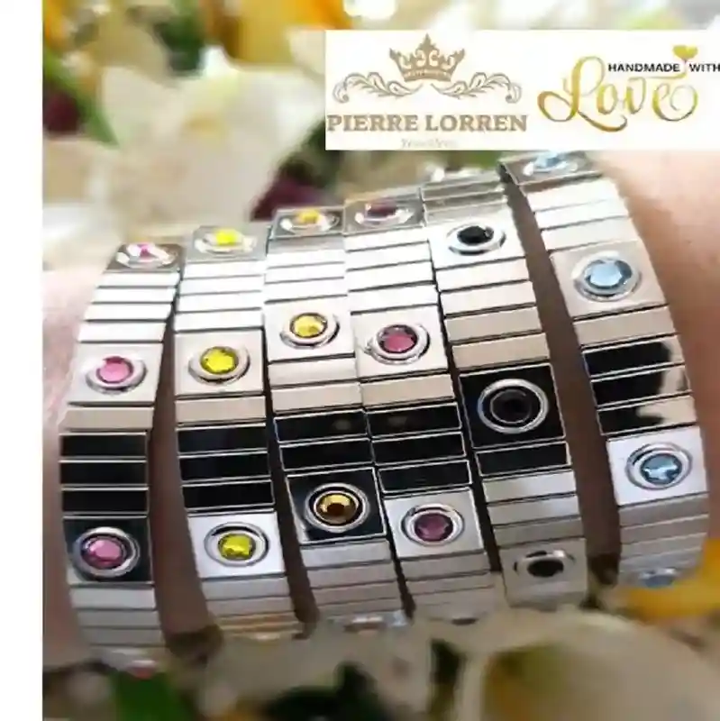 Everyday Gemstone Silver bracelet for women GEM gift for her/Flexible STACK Gem bracelets jewelry gift for ladies/Minimalist bracelet bangle 