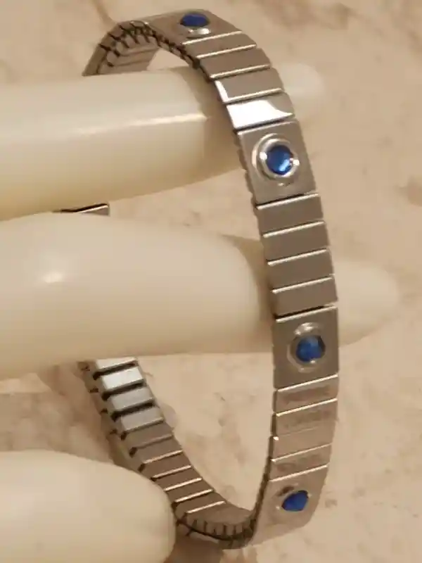 Unisex Sapphire Jewelry /Him and Her Bracelet/Him and Her Jewelry Gift/ Gift for couple Anniversary/Mom Dad Bracelet/Brother Sister Bracelet 