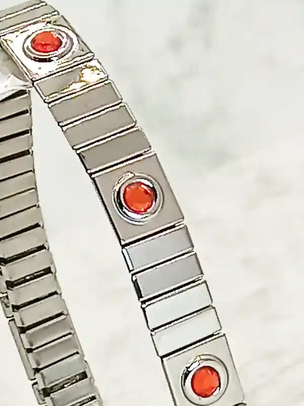 Red Garnet Bracelet SILVER Couple Jewelry January Birthstone UNISEX Gemstone Bracelet HANDMADE Jewellery Everyday Stackable Bracelet 1.35ct 