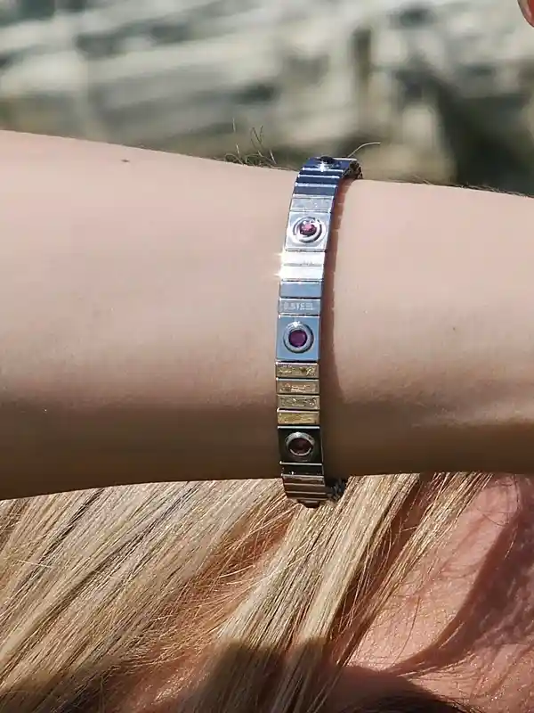 SILVER Bracelet Amethyst bracelet Gemstone Jewelry Amethyst Jewelry Silver Amethyst Jewellery Purple bracelet Tennis Bracelet gift for her 