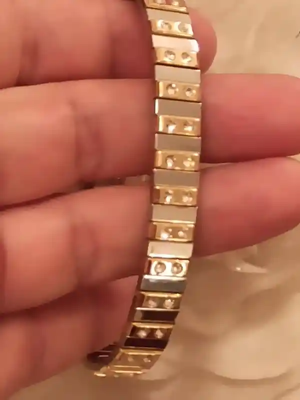 24k Gold Jewelry/Swarvoski Crystal Bracelet Diamond 1.75ct/Classy Gift for women/Daughter Gifts from mom/Sister Bracelet/Fiance gift for her 