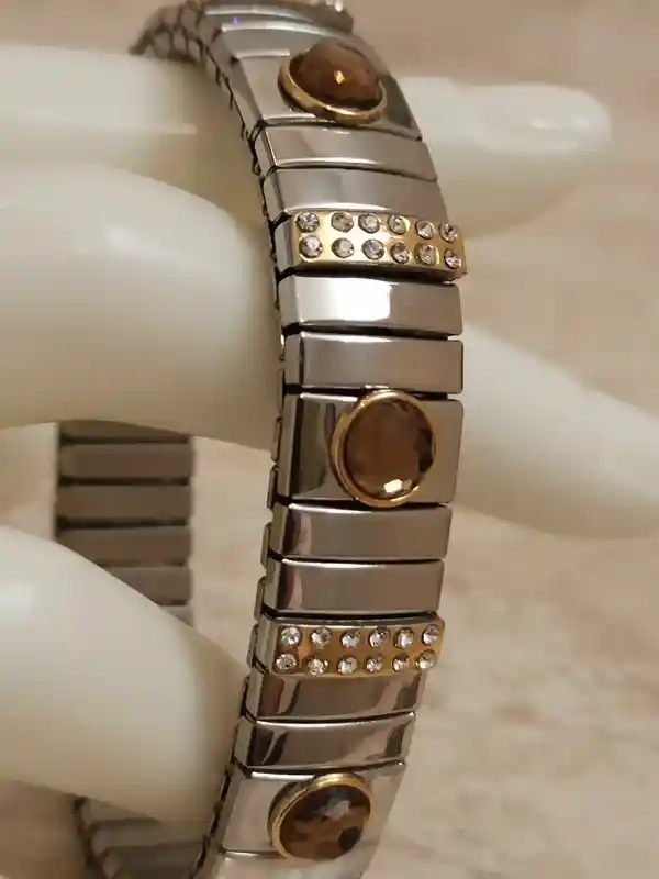 Smoky Quartz Jewelry /Smokey Quartz Bracelet/Jewelry Gift for Women/Swarovski Bracelets for women/Brown Gem Jewelry Silver bracelet women/ 