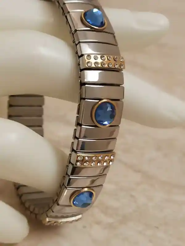 Sapphire Bracelet/ Bridesmaid bracelet /Swarovski Crystal Bracelet/Blue Sapphire Bracelet/September Birthstone Jewelry Gift/Sapphire Jewelry 