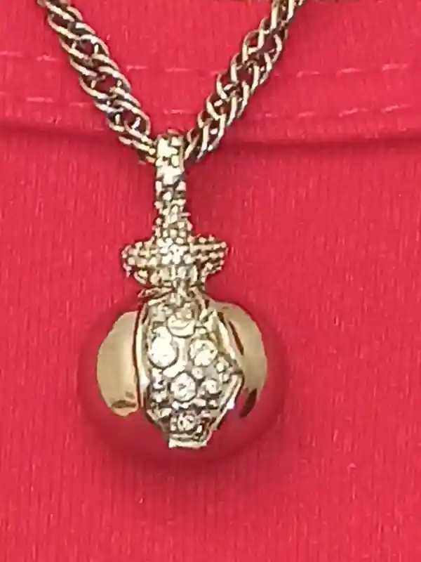 HANDMADE Pomegranate SWAROVSKI Diamond Jewelry .12ct /Pomegranate Pendant/Pomegranate Gift/Pomegranate Necklace Silver/Pomegranate Necklace 