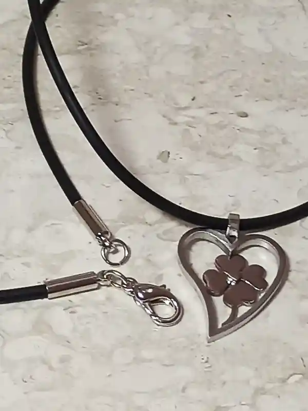 Silver Heart Forget me not Necklace Gift for women/Flower Heart Pendant/Romantic Gifts for Her/Romantic necklace gifts forgetmenot necklace 