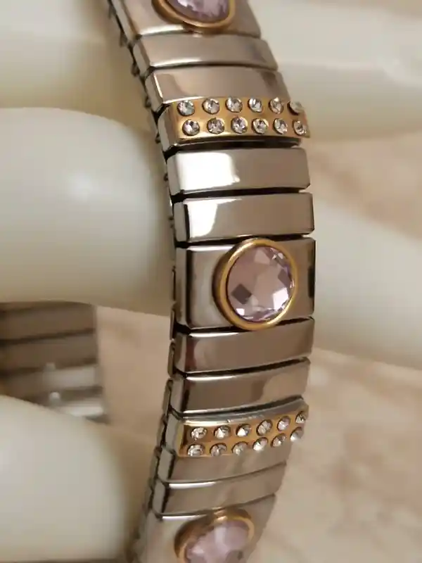 Rose Quartz Bracelet/Rose Quartz Jewelry Gold/ Silver bracelet Pink Stone/Bridesmaid bracelet Silver gift/Prom bracelet Jewelry Sister Gifts 
