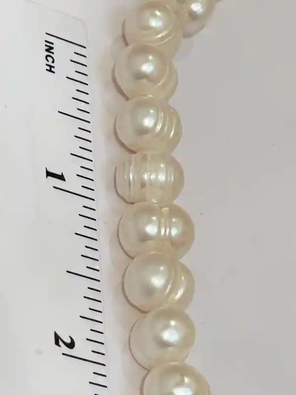 Japanese Akoya Pearl Necklace SET High Luster Cultured 8.0- 8.5mm 18